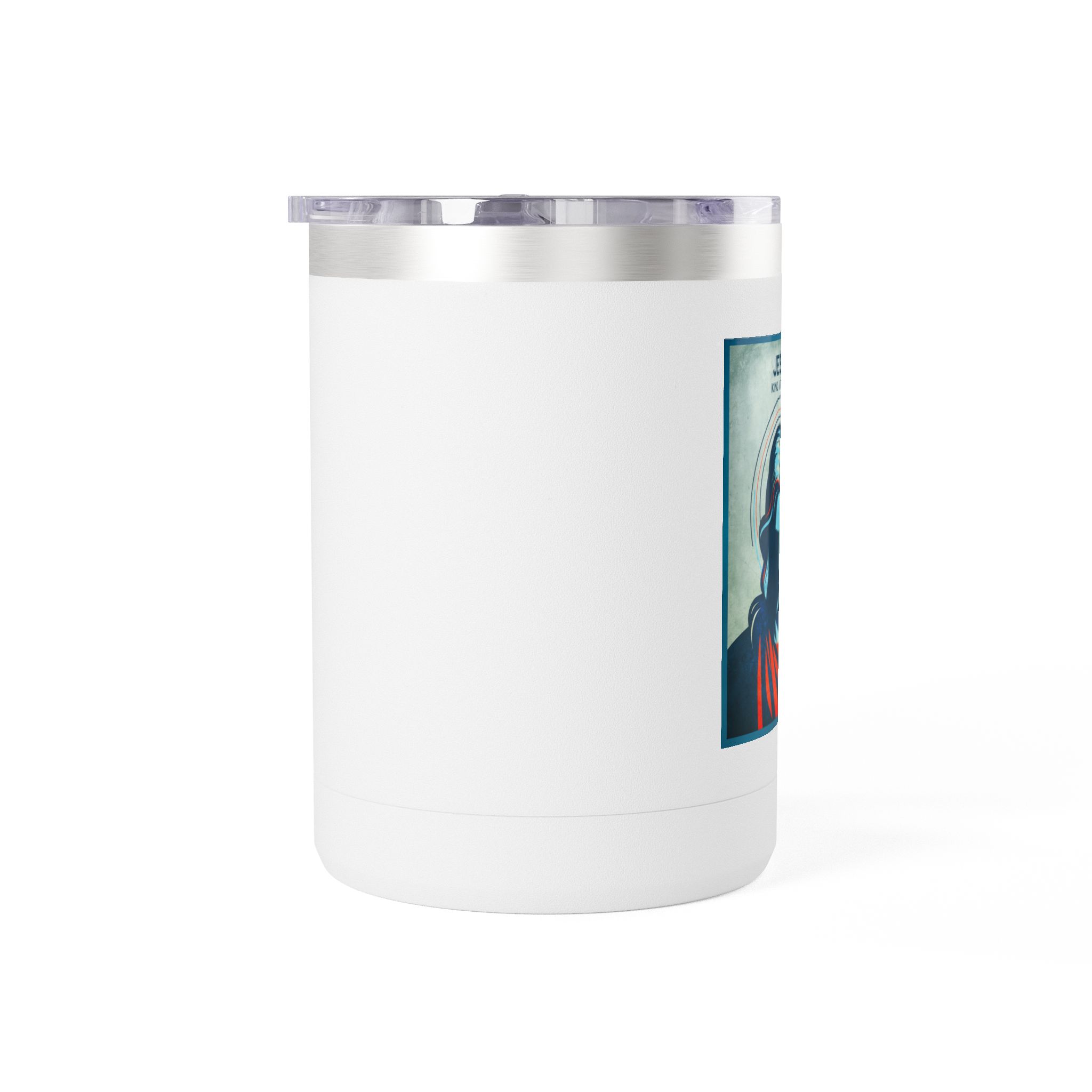Jesus, King of Kings Christian Travel Mug - Bible Coffee Mug 15oz 2 Jesus, King of Kings Christian Travel Mug - Bible Coffee Mug 15oz - Image 2