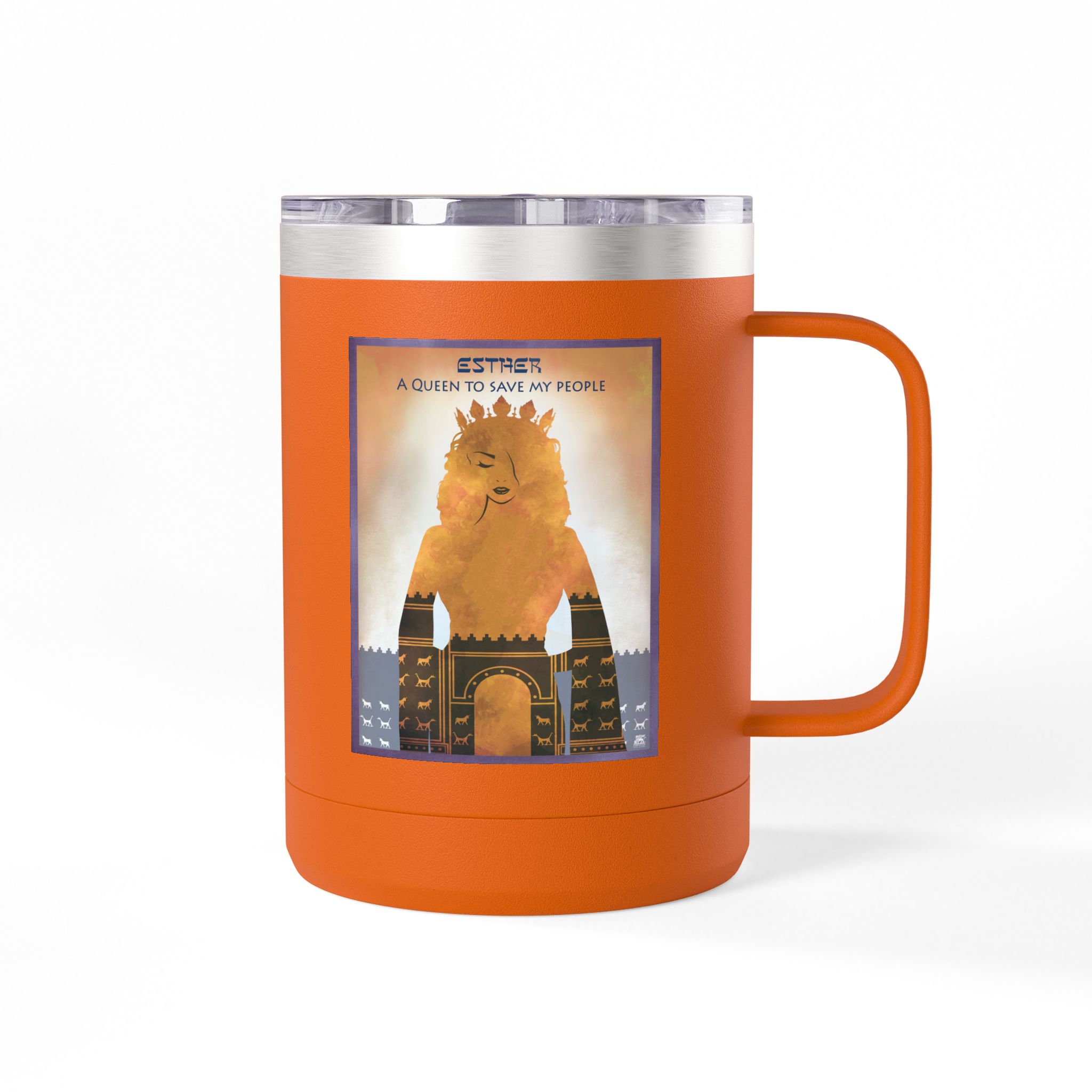 Esther, A Queen to Save My People Christian Travel Mug - Bible Coffee Mug 15oz 46 Esther, A Queen to Save My People Christian Travel Mug - Bible Coffee Mug 15oz - Image 46