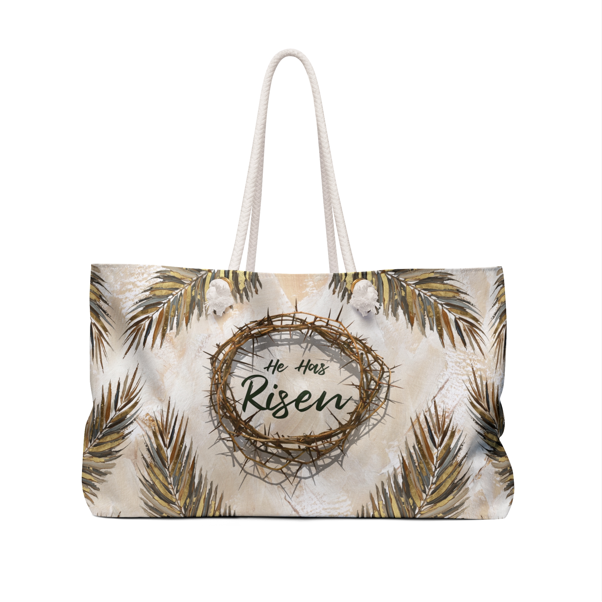He Has Risen - Boston Weekender Tote Bag Halo House He Has Risen - Boston Weekender Tote Bag - Image 2