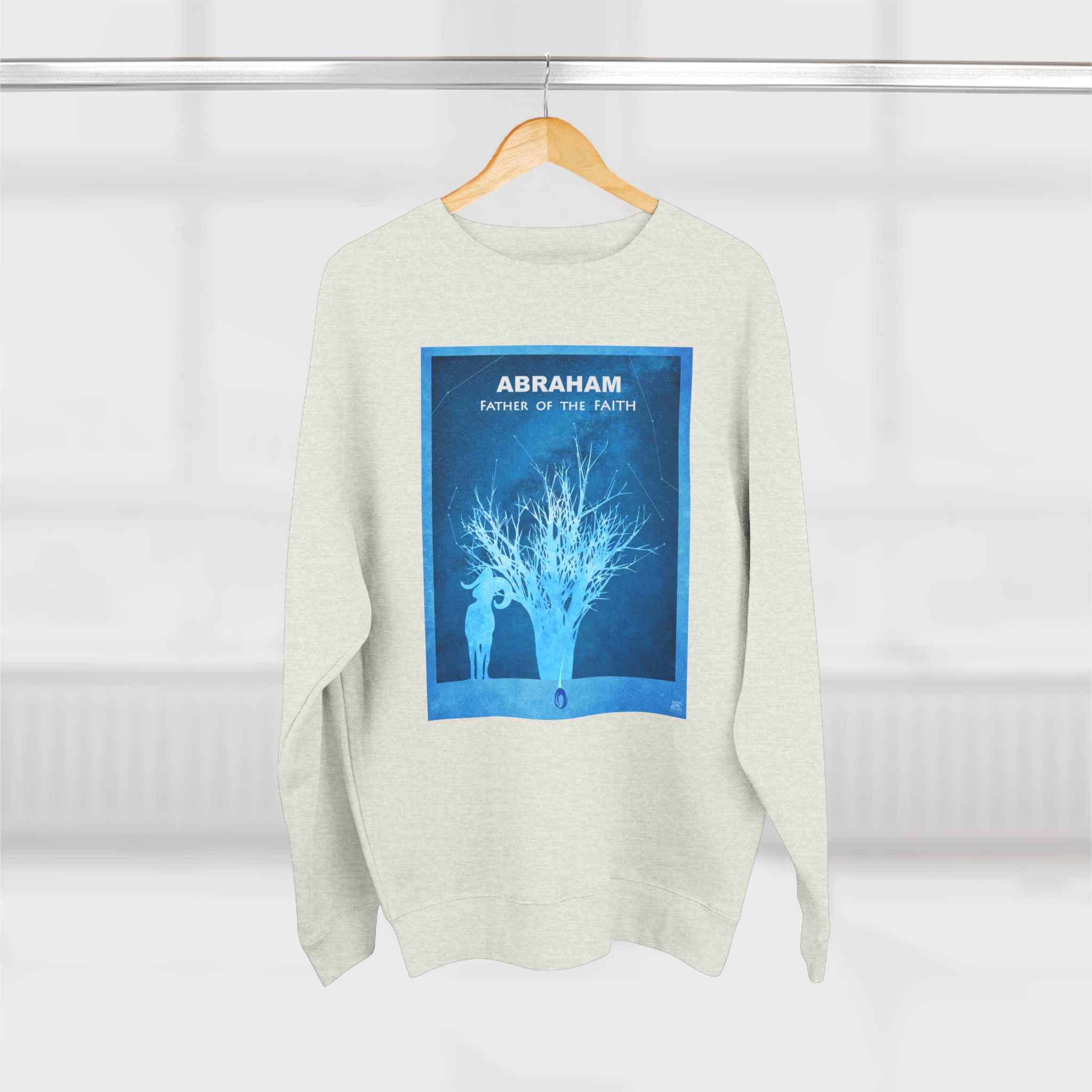 Abraham, Father of Faith : Sweatshirt Halo House Abraham, Father of Faith : Sweatshirt - Image 11
