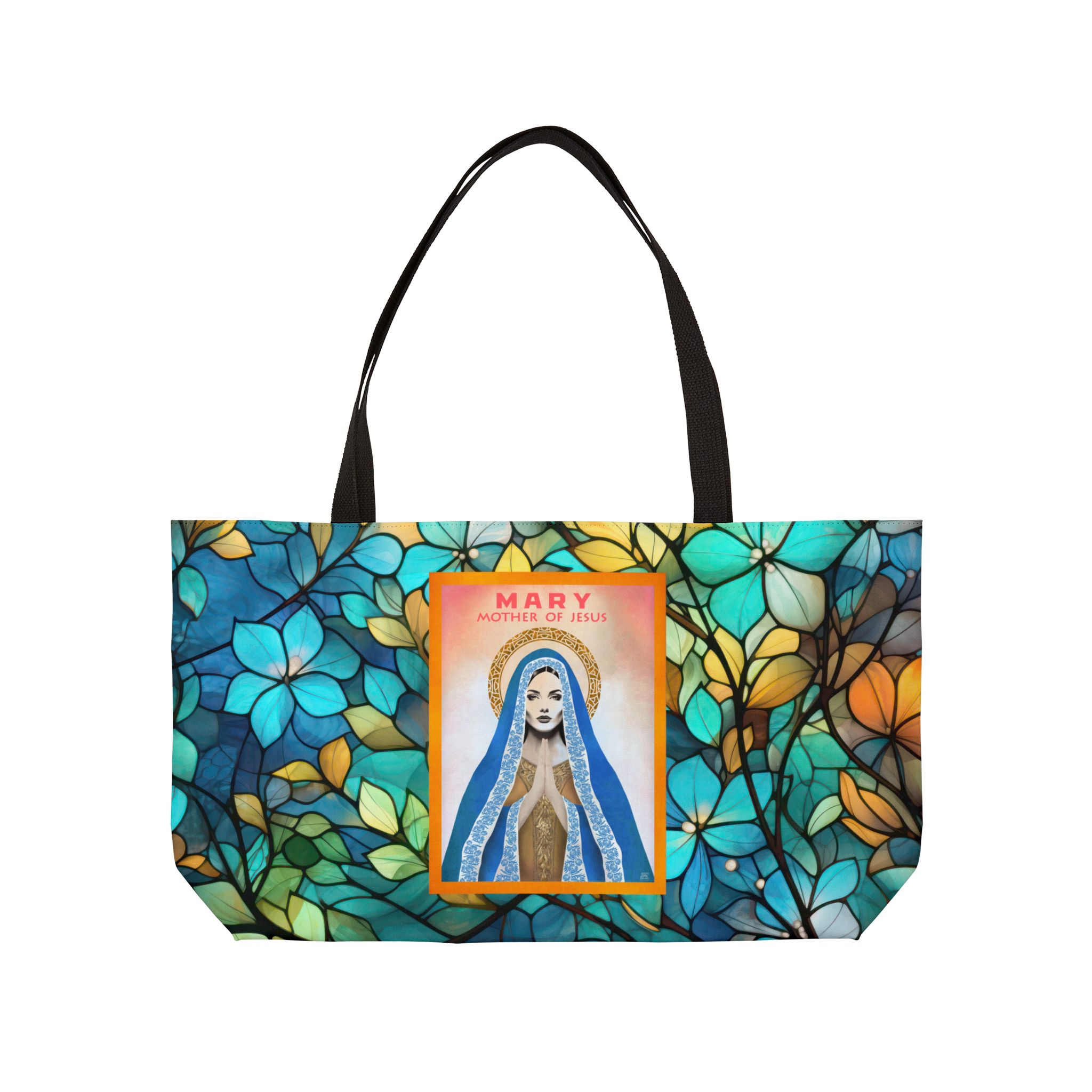 Mary, Mother of Jesus - Vacation Weekender Tote Bag 1 Mary, Mother of Jesus - Vacation Weekender Tote Bag