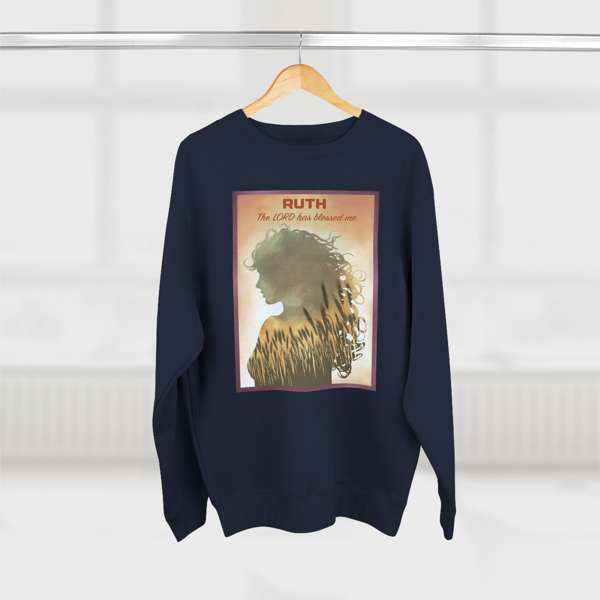 Ruth, The Lord is my Redeemer : Sweatshirt 14 Ruth, The Lord is my Redeemer : Sweatshirt - Image 14