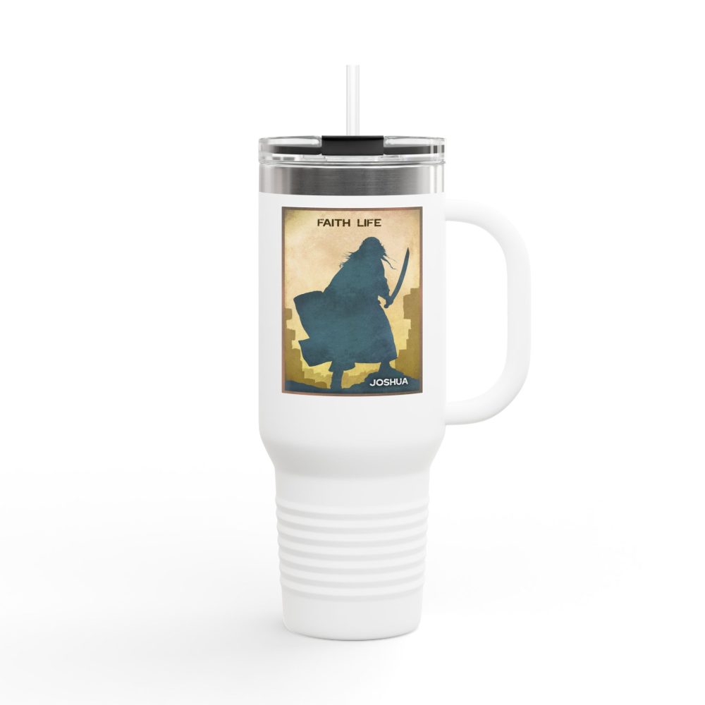 Joshua, Faith Life - Christian 40oz Tumbler