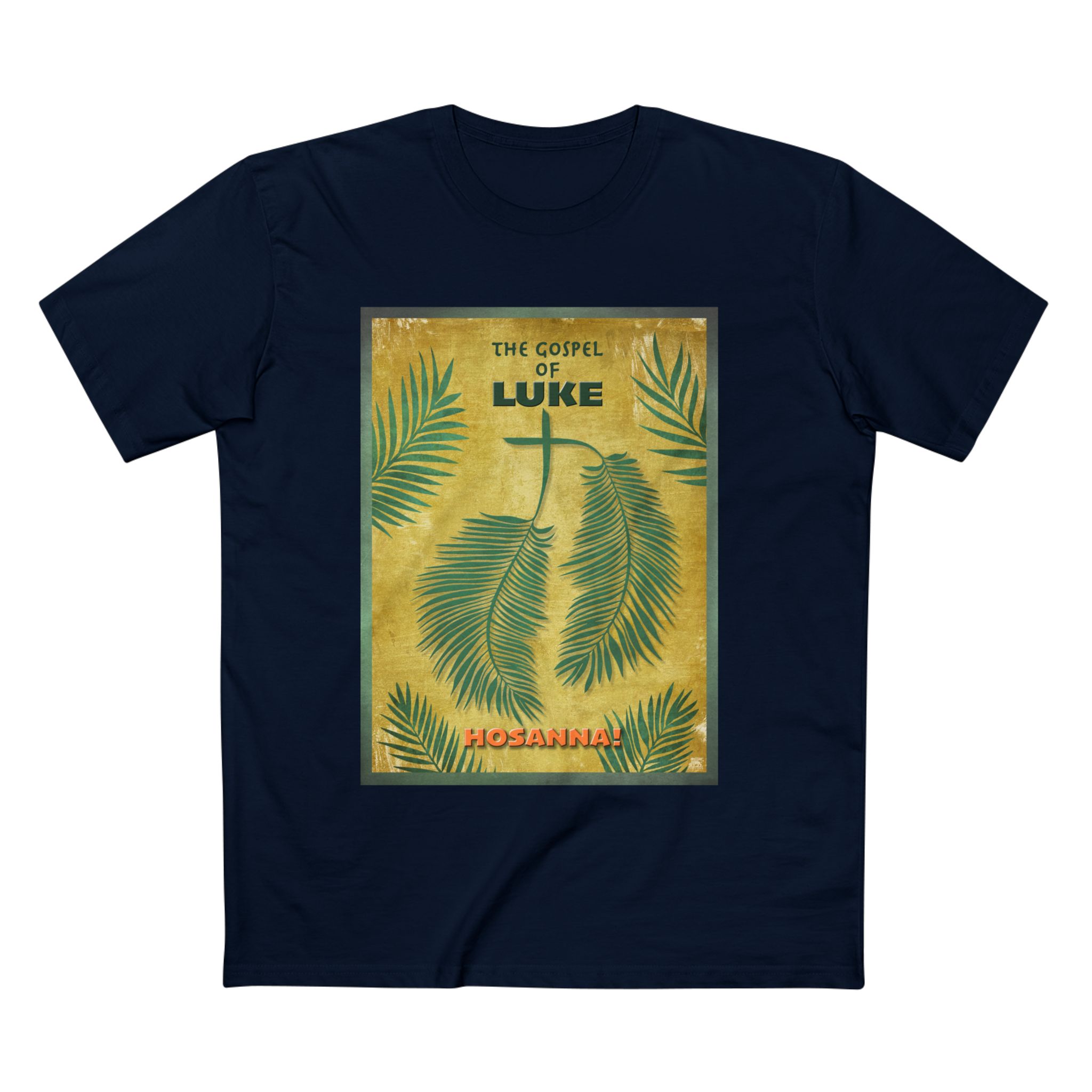 Christian Gospel of Luke T-Shirt Halo House Christian Gospel of Luke T-Shirt - Image 11