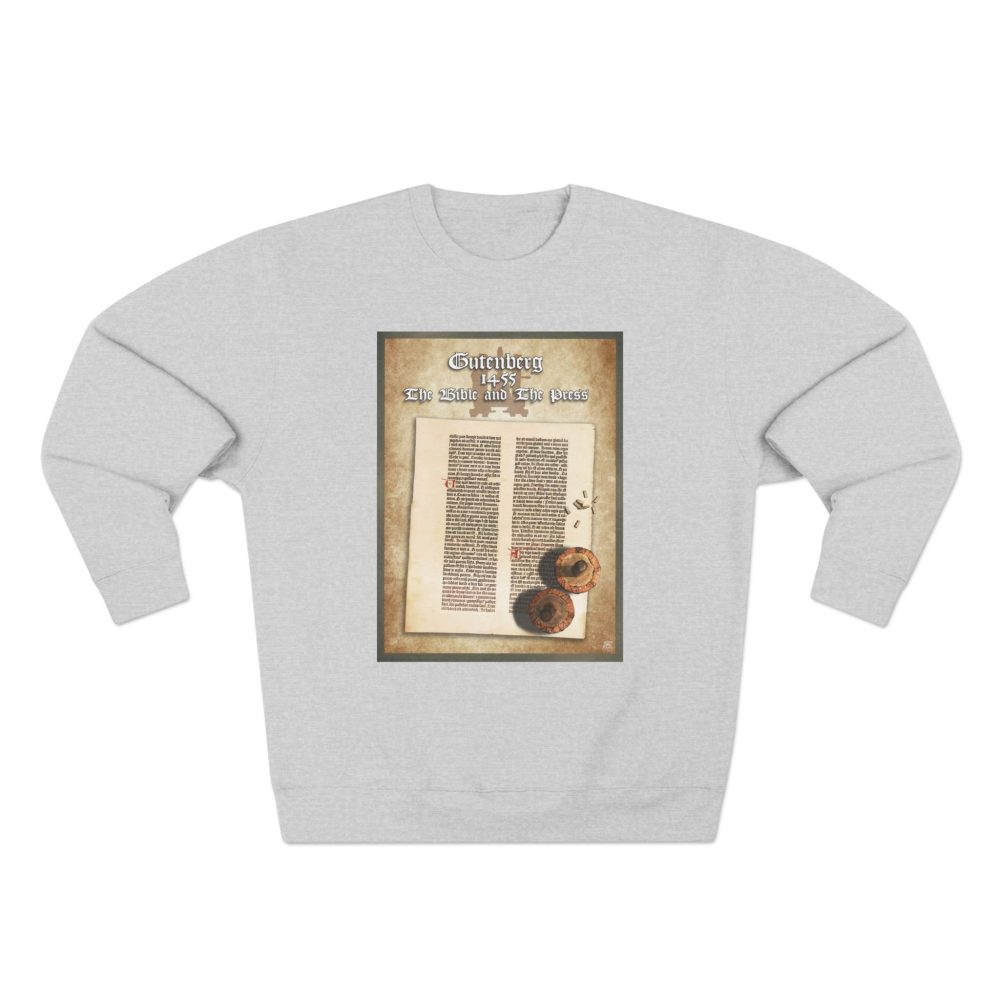 Gutenberg Bible : Sweatshirt