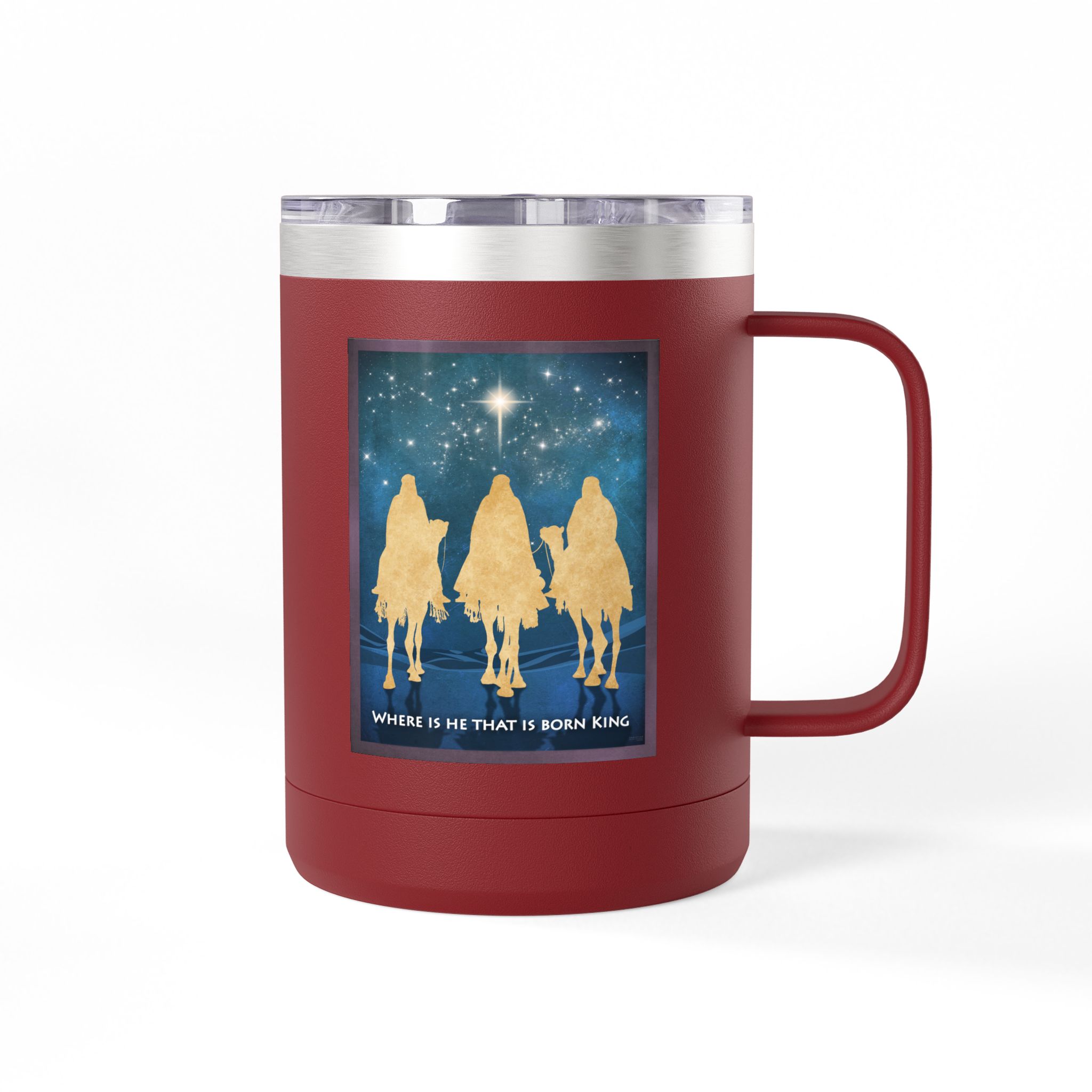 The Magi Christian Travel Mug - Bible Coffee Mug 15oz 10 The Magi Christian Travel Mug - Bible Coffee Mug 15oz - Image 10