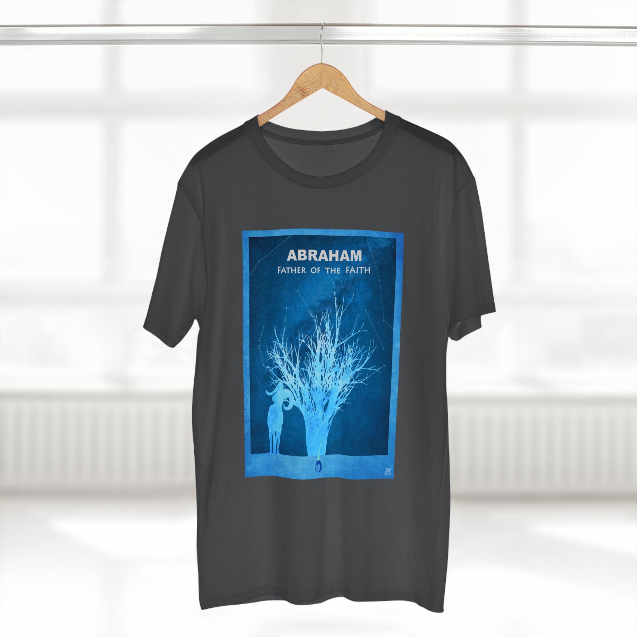 Abraham, Father of Faith Christian T-Shirt Halo House Abraham, Father of Faith Christian T-Shirt - Image 8