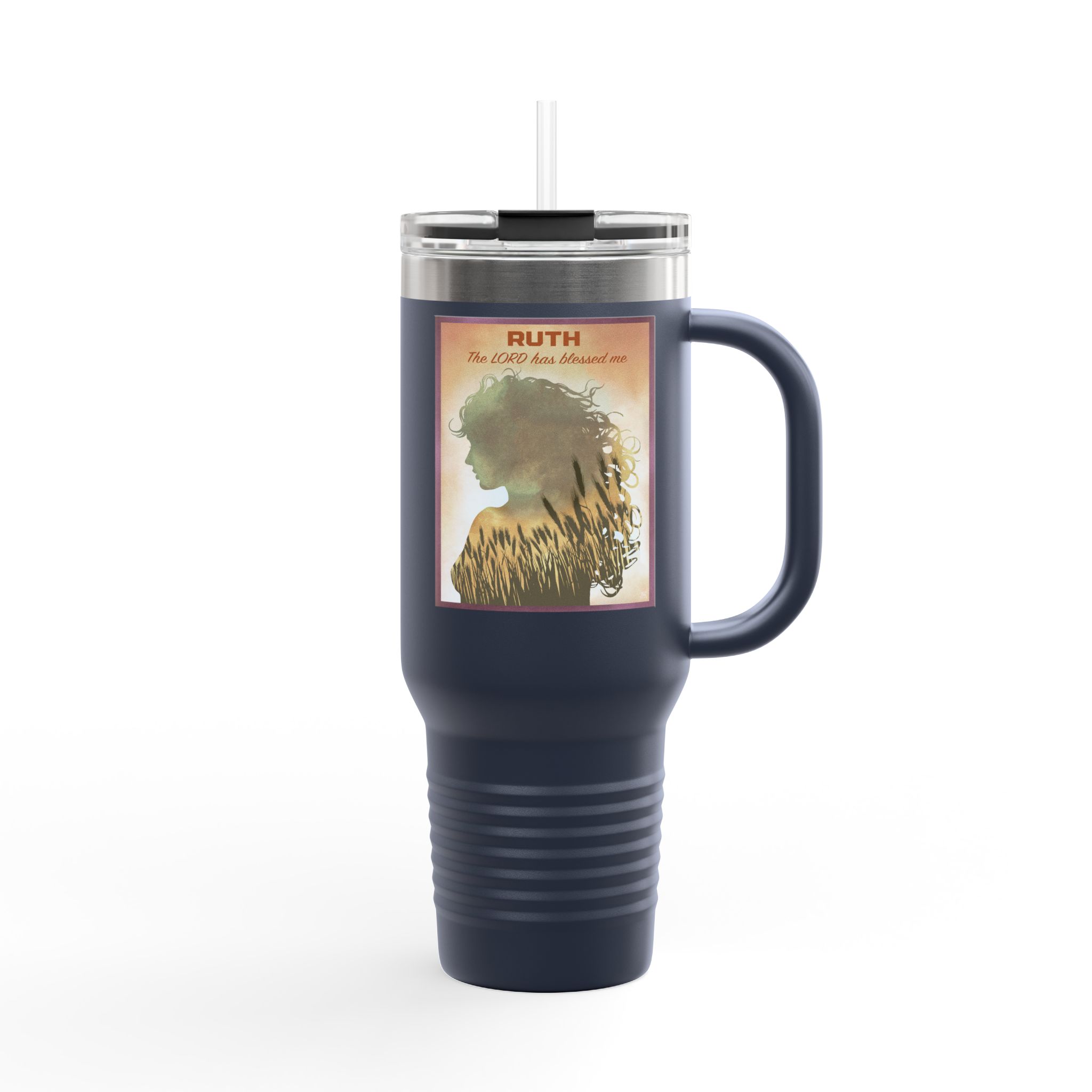 Ruth, The Lord is my Redeemer - Christian 40oz Tumbler 13 Ruth, The Lord is my Redeemer - Christian 40oz Tumbler - Image 13