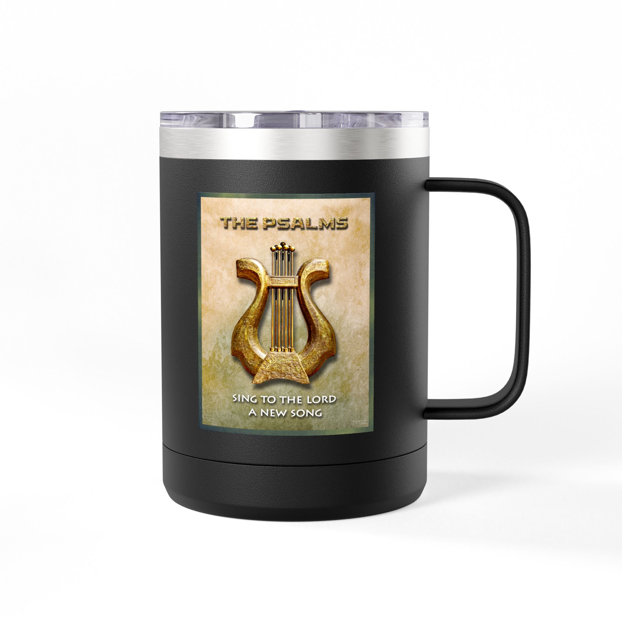 The Psalms Christian Travel Mug - Bible Coffee Mug 15oz 14 The Psalms Christian Travel Mug - Bible Coffee Mug 15oz - Image 14