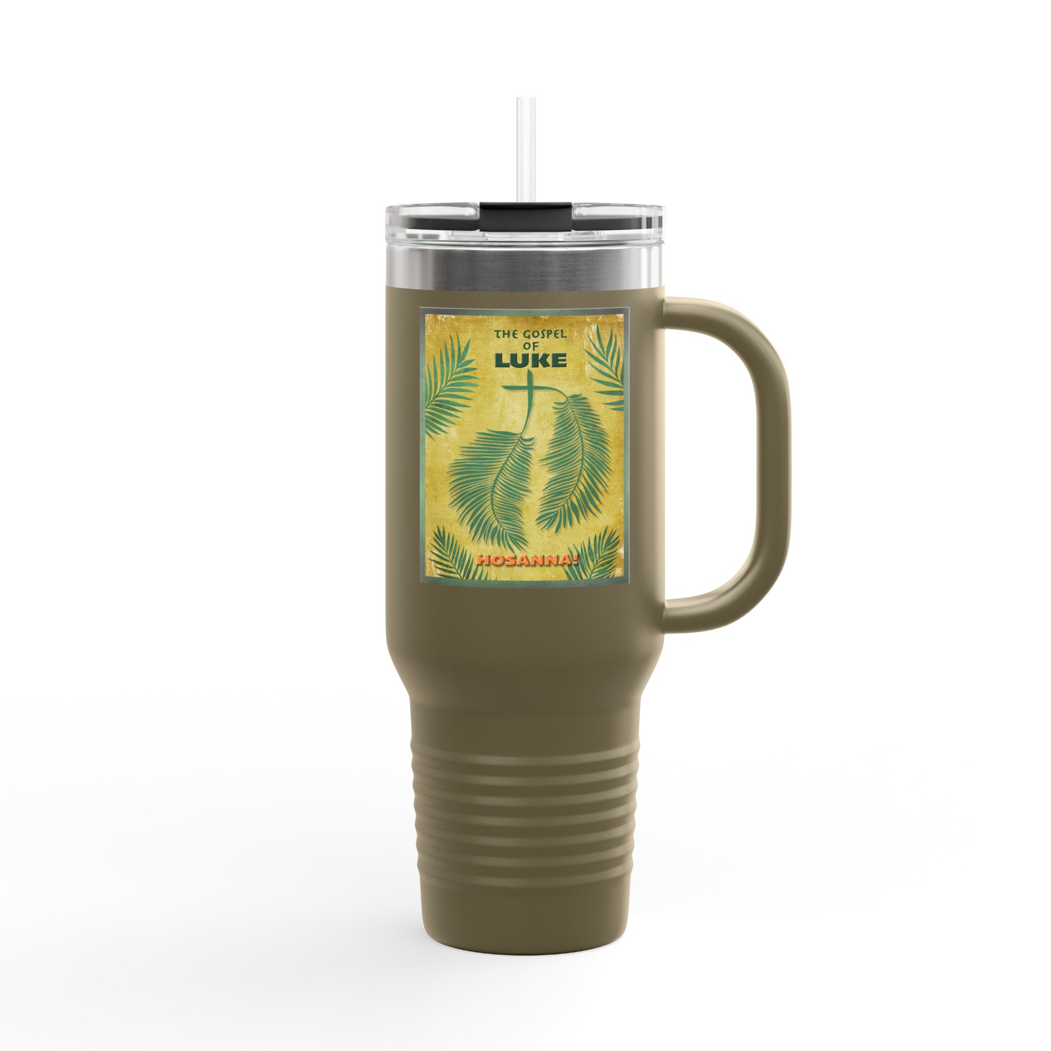 Gospel of Luke Christian Tumbler 40oz - Bible History Insulated Tumbler 9 Gospel of Luke Christian Tumbler 40oz - Bible History Insulated Tumbler - Image 9
