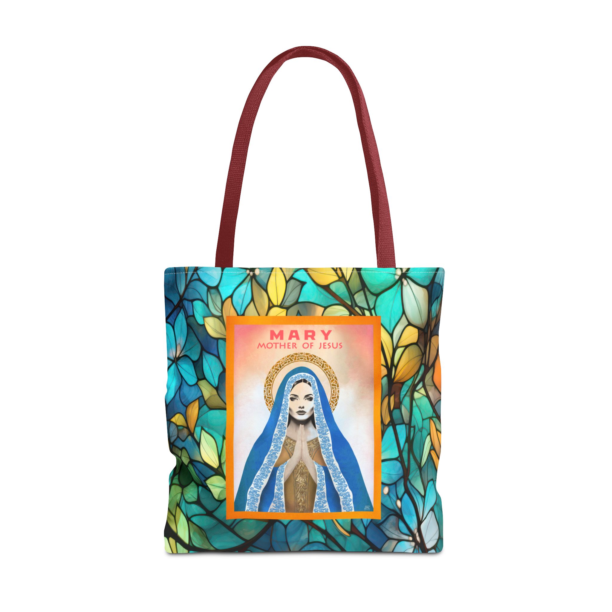 Mary, Mother of Jesus Christian Tote Bag - Inspirational Faith Gift for Women 5 Mary, Mother of Jesus Christian Tote Bag - Inspirational Faith Gift for Women - Image 5