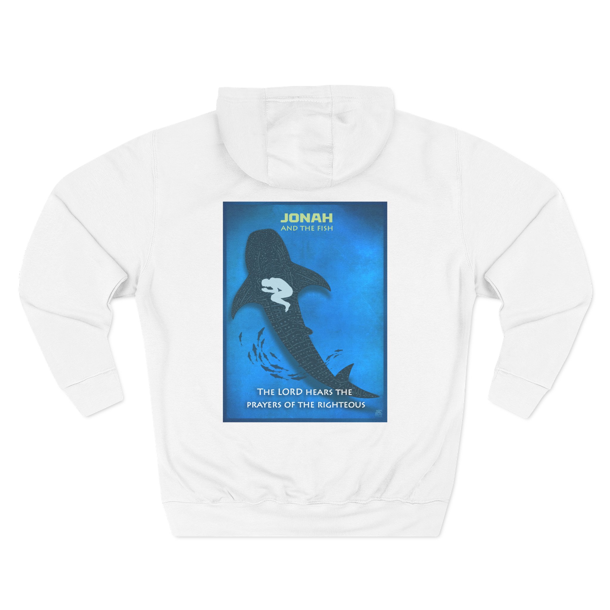 Christian Jonah and the Fish Hoodie - Faith Based Hoodie 1 Christian Jonah and the Fish Hoodie - Faith Based Hoodie