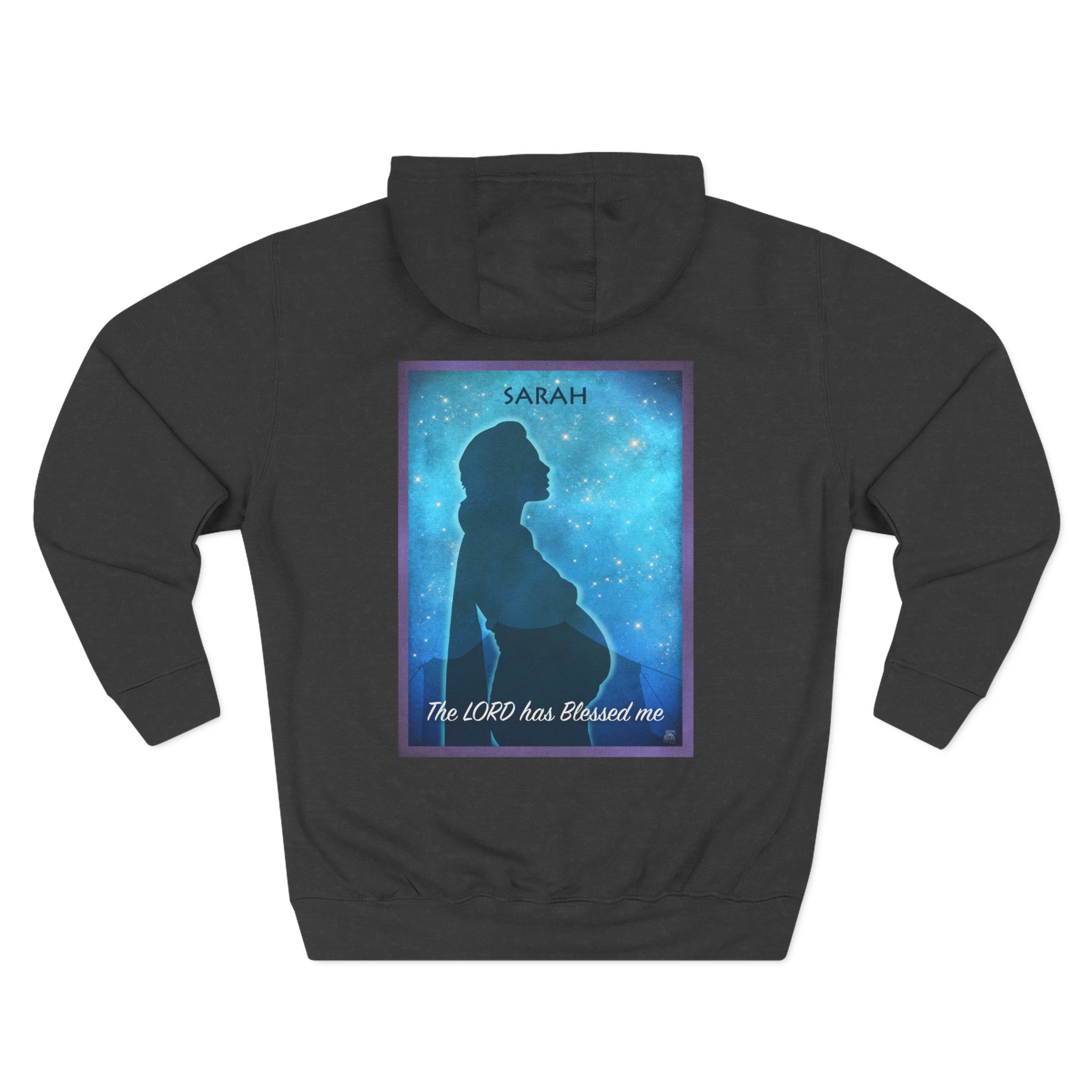 Christian Sarah and the Promise Hoodie - Faith Based Hoodie Halo House Christian Sarah and the Promise Hoodie - Faith Based Hoodie - Image 5