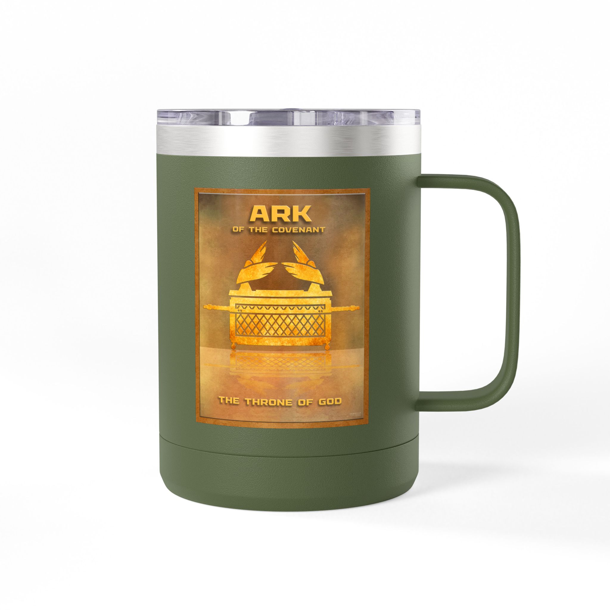 Ark of the Covenant Christian Travel Mug - Bible Coffee Mug 15oz 18 Ark of the Covenant Christian Travel Mug - Bible Coffee Mug 15oz - Image 18