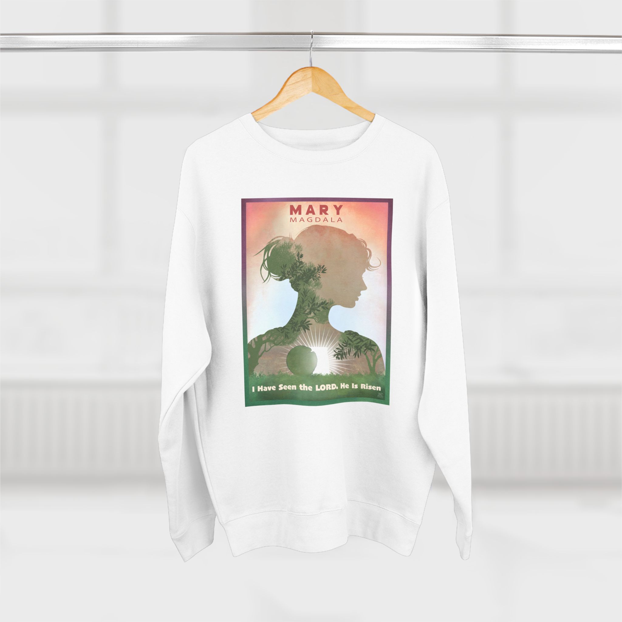 Mary of Magdala, I have seen the Lord : Sweatshirt 17 Mary of Magdala, I have seen the Lord : Sweatshirt - Image 17