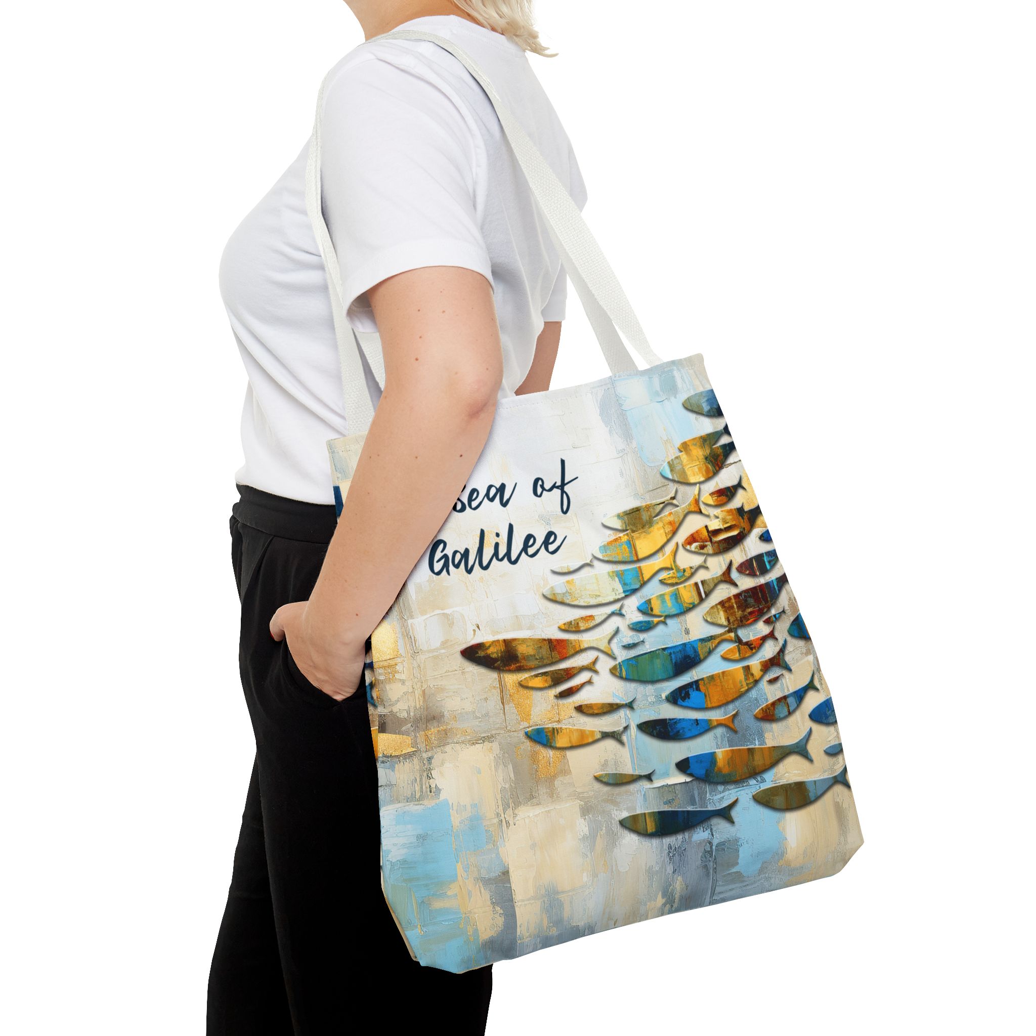 The Sea of Galilee Christian Tote Bag - Biblical Location Inspirational Faith Tote Bag 11 The Sea of Galilee Christian Tote Bag - Biblical Location Inspirational Faith Tote Bag - Image 11