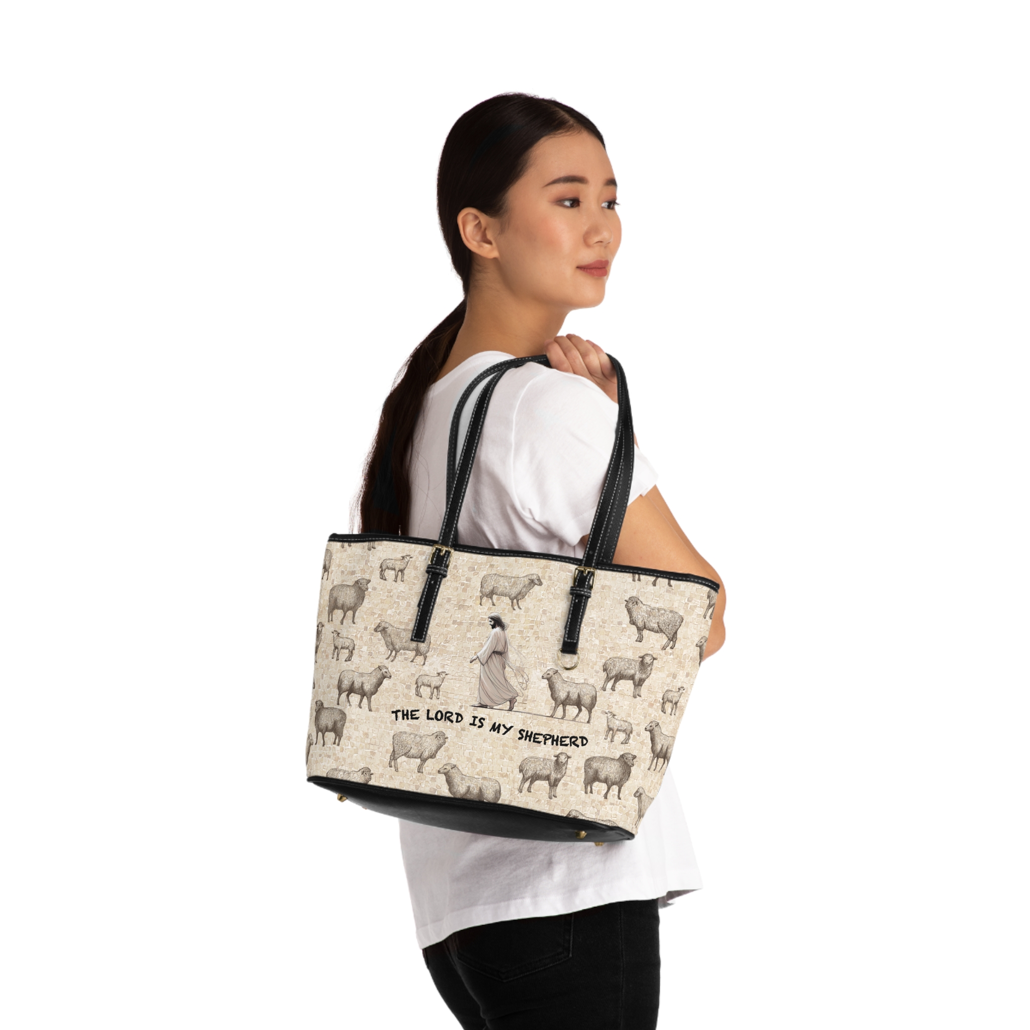 The Lord is my Shepherd, Shoulder Bag 4 The Lord is my Shepherd, Shoulder Bag - Image 4