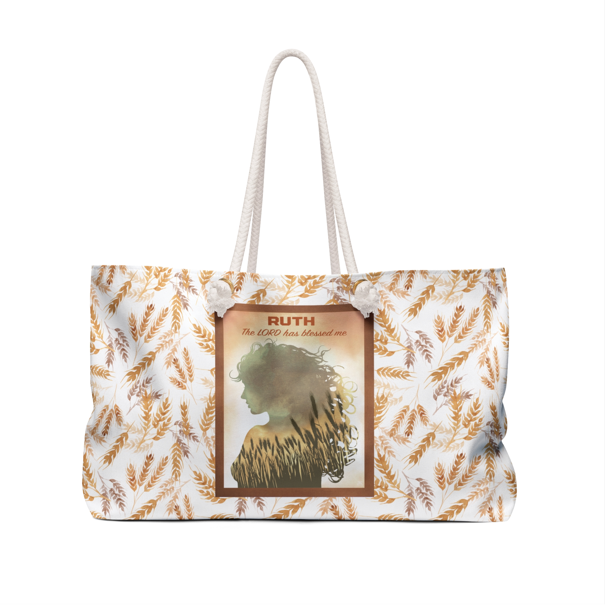 Ruth, The Lord is My Redeemer - Boston Weekender Tote Bag 2 Ruth, The Lord is My Redeemer - Boston Weekender Tote Bag - Image 2