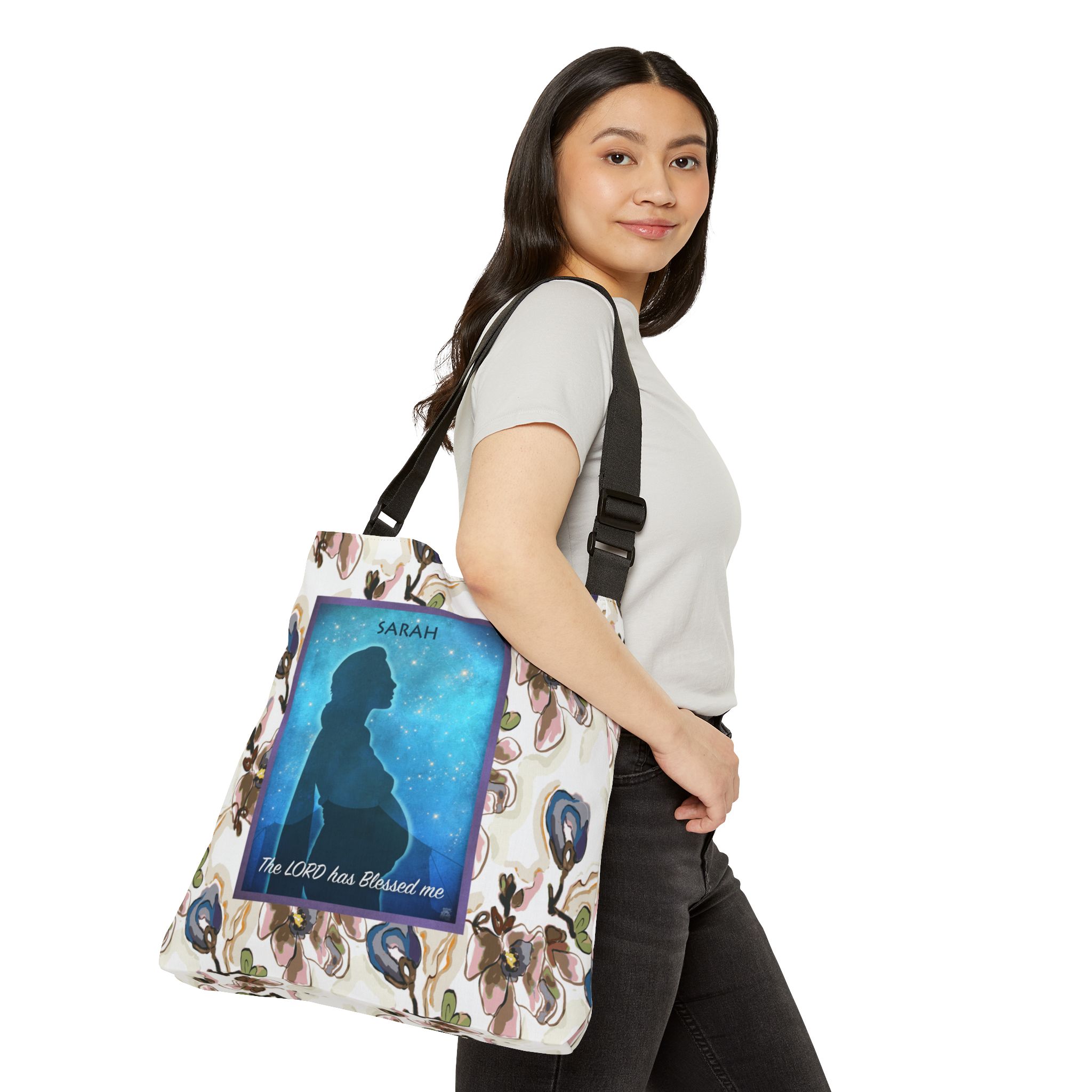 Sarah and the Promise - Adjustable Tote Bag 4 Sarah and the Promise - Adjustable Tote Bag - Image 4