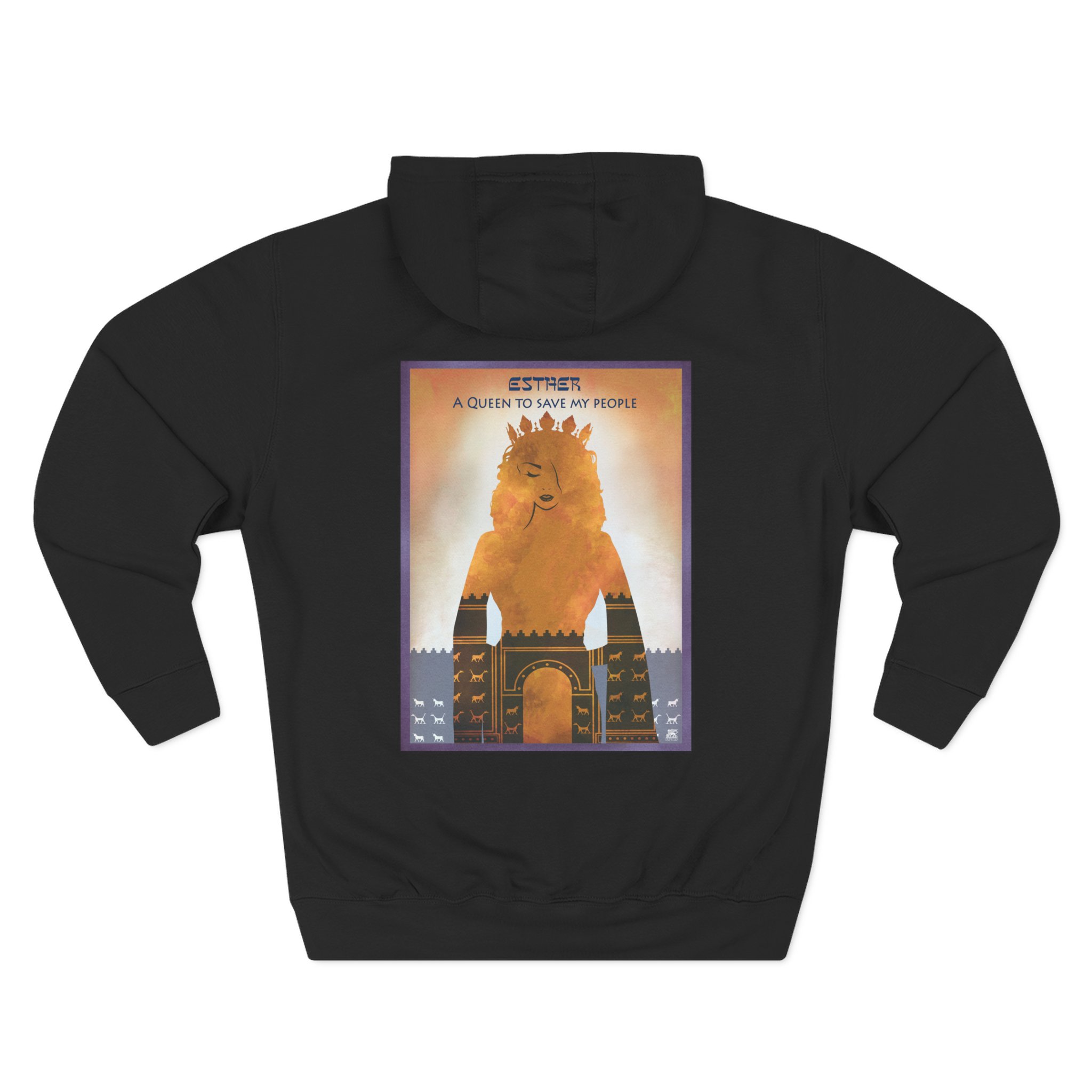 Christian Esther A Queen to Save My People Hoodie - Faith Based Hoodie Halo House Christian Esther A Queen to Save My People Hoodie - Faith Based Hoodie - Image 7