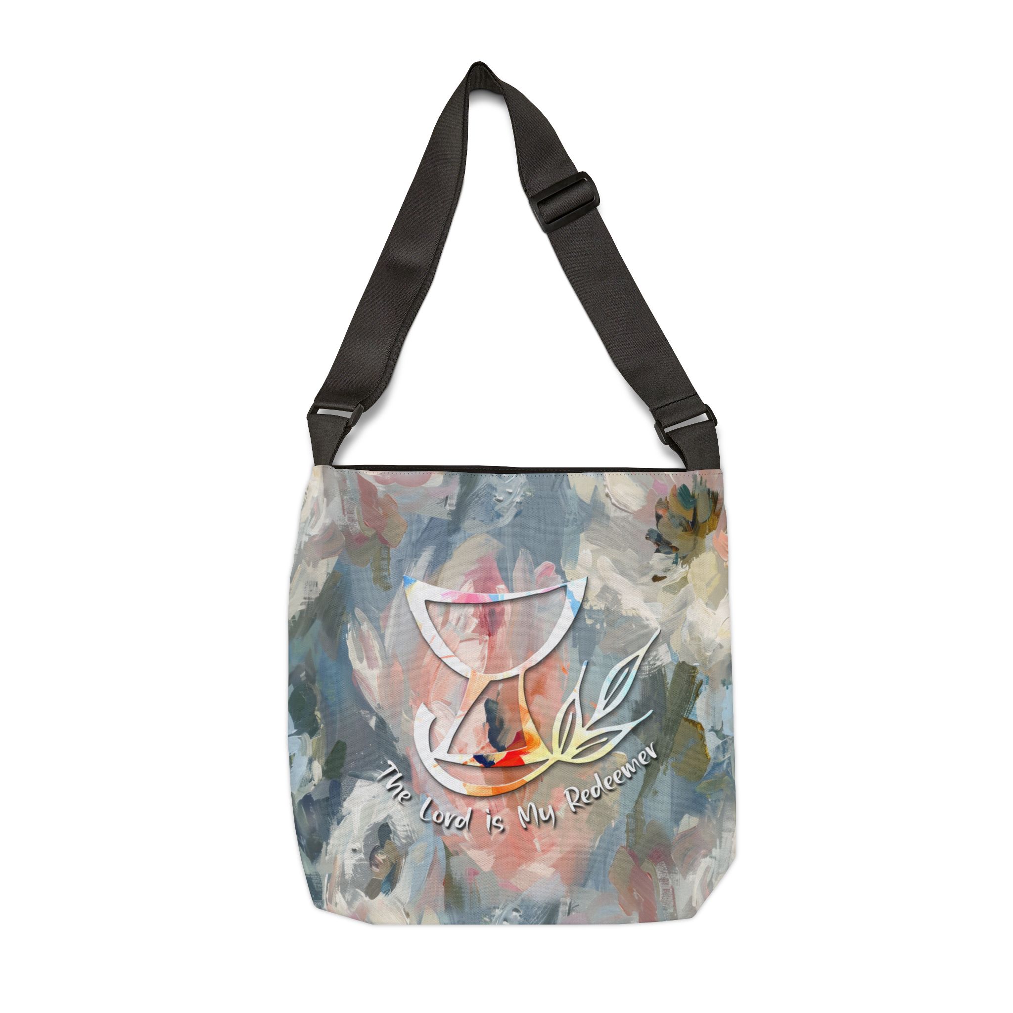The Lord is My Redeemer - Adjustable Tote Bag 2 The Lord is My Redeemer - Adjustable Tote Bag - Image 2