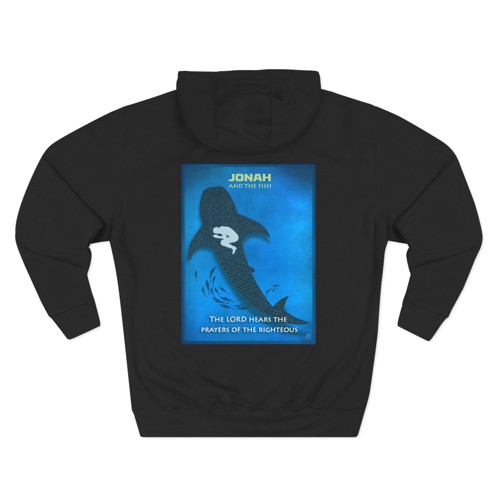 Christian Jonah and the Fish Hoodie - Faith Based Hoodie 7 Christian Jonah and the Fish Hoodie - Faith Based Hoodie - Image 7