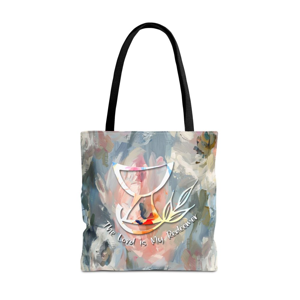 The Lord is My Redeemer Christian Tote Bag - Inspirational Faith Tote Bag