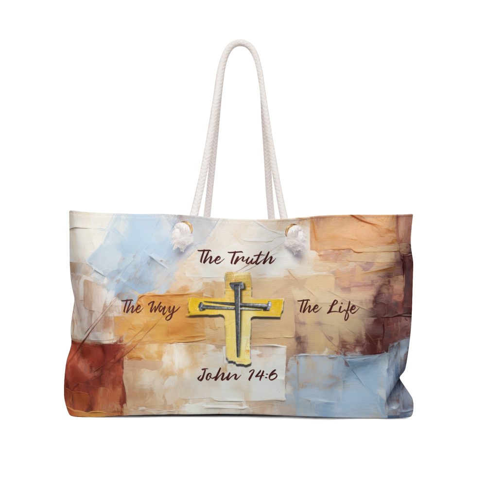 The Way, The Truth, The Life - Boston Weekender Tote Bag
