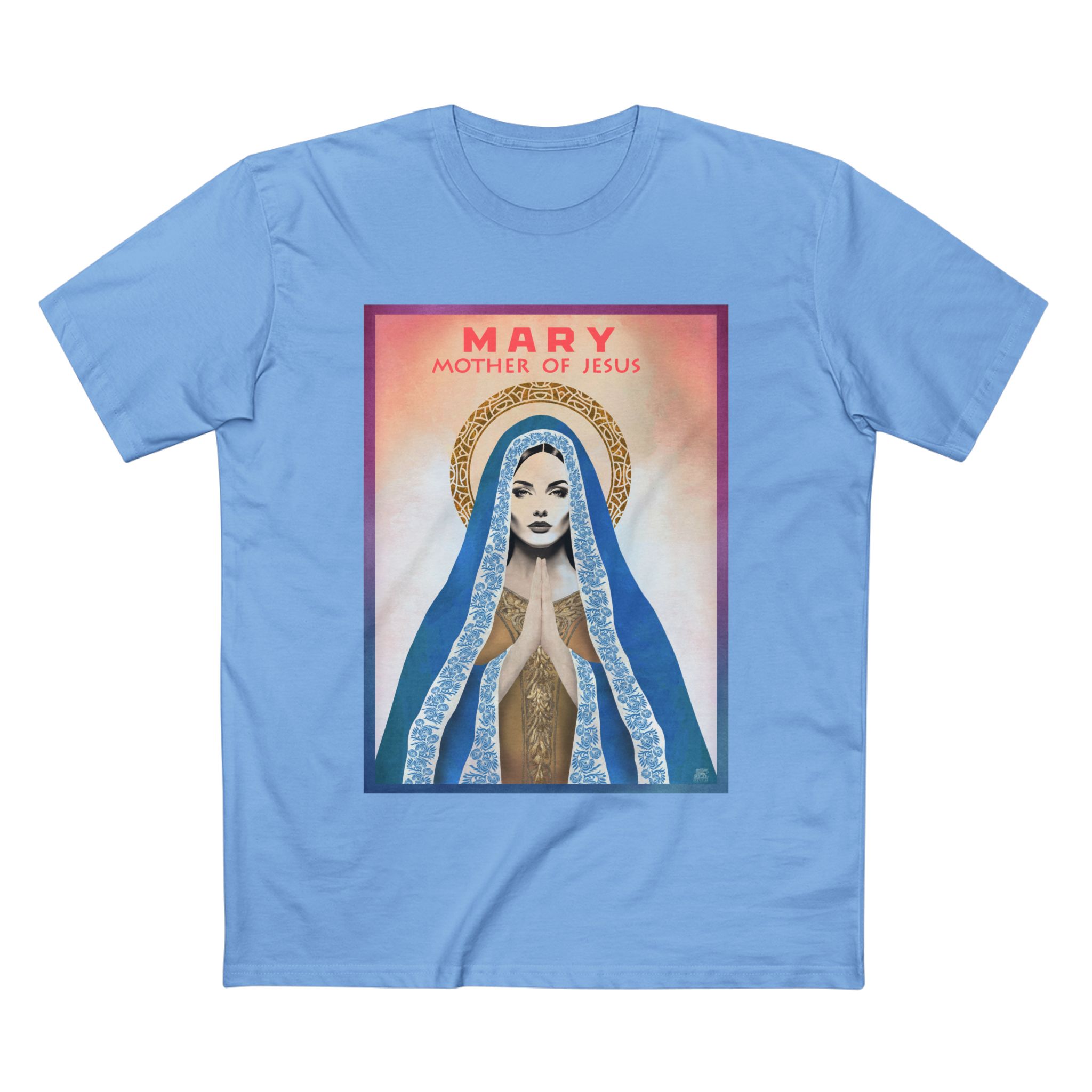 Mother Mary Women’s Christian T-Shirt - I have Found Favor with God - Faith T-Shirt 13 Mother Mary Women’s Christian T-Shirt - I have Found Favor with God - Faith T-Shirt - Image 13