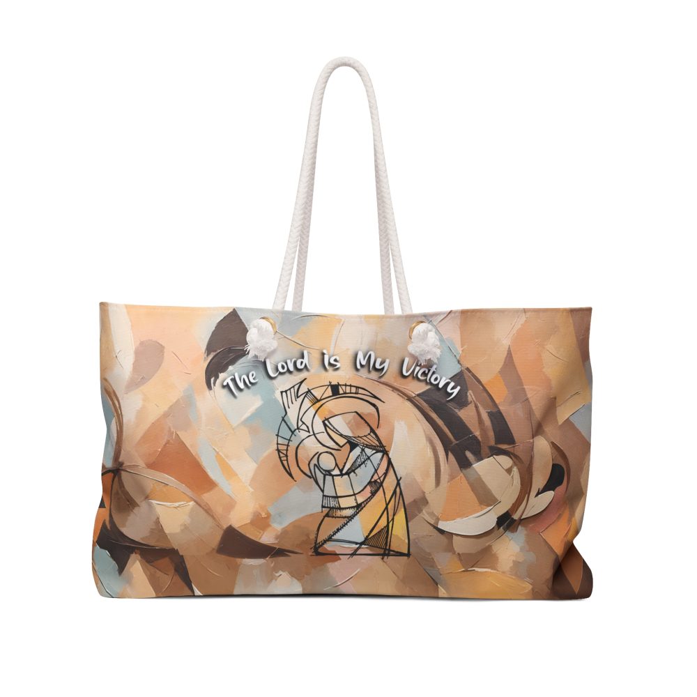 The Lord is My Victory - Boston Weekender Tote Bag