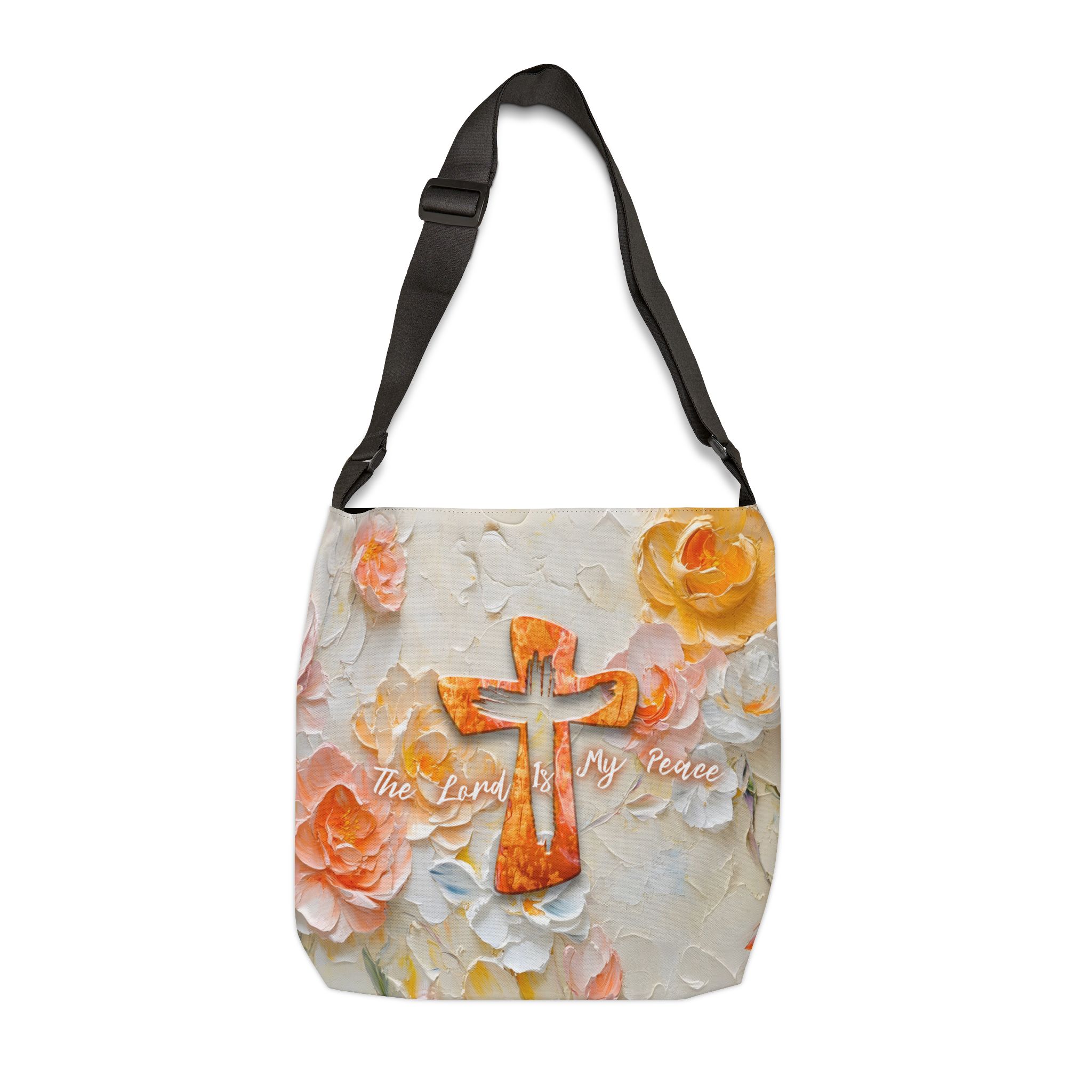 The Lord is My Peace - Adjustable Tote Bag 1 The Lord is My Peace - Adjustable Tote Bag