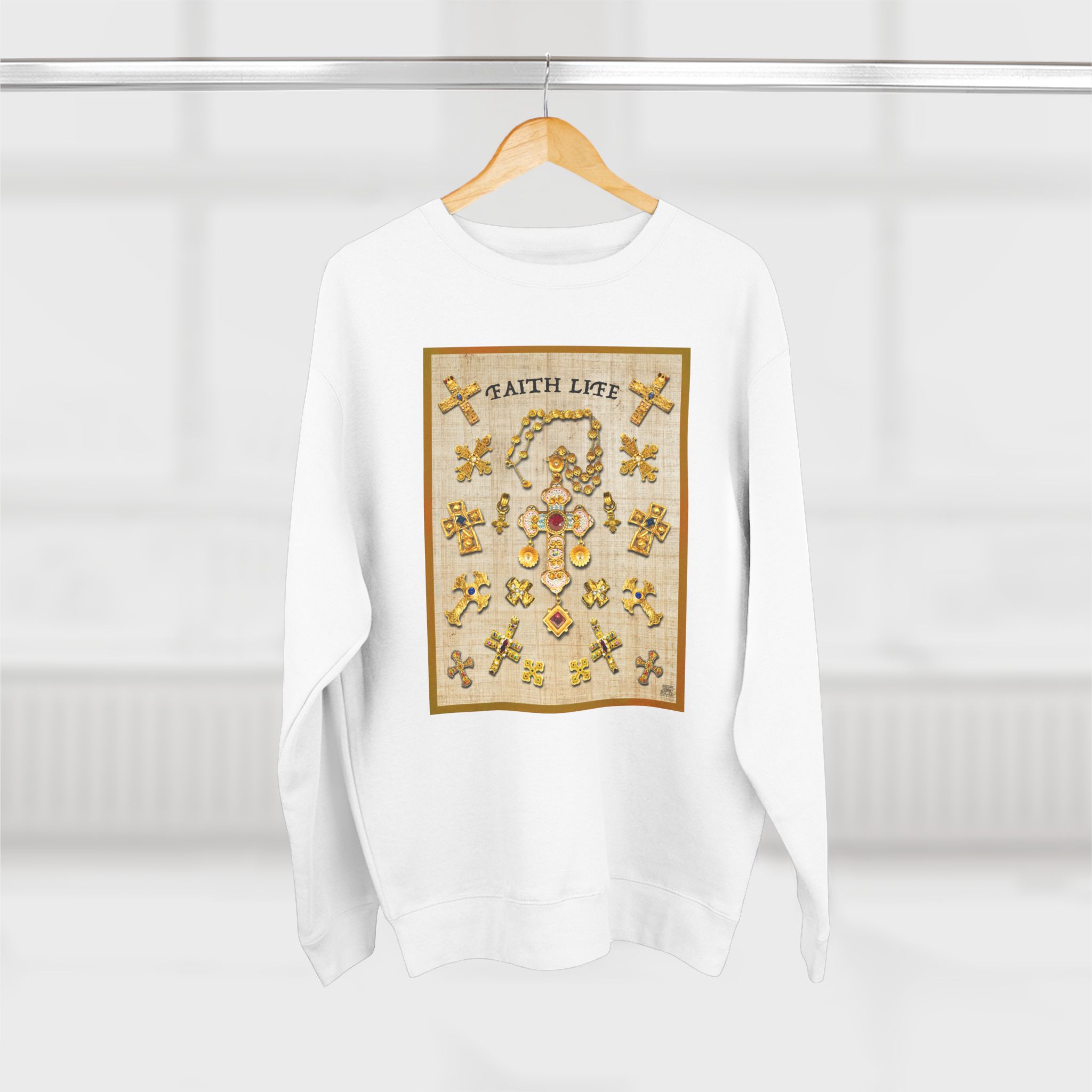 Golden Crosses : Sweatshirt 17 Golden Crosses : Sweatshirt - Image 17