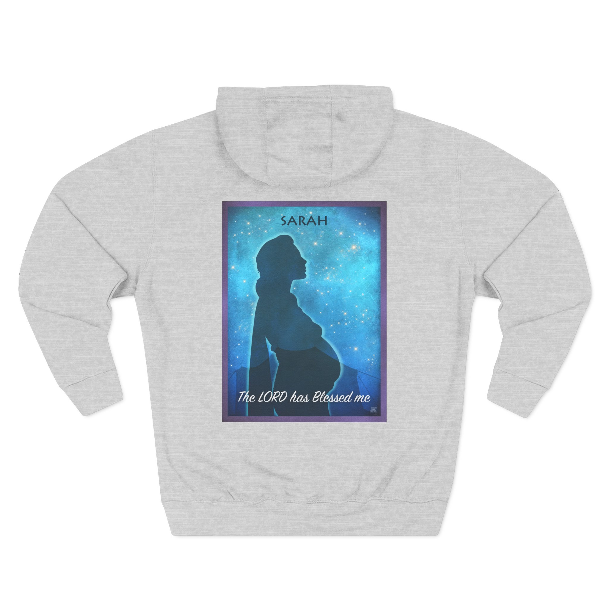 Christian Sarah and the Promise Hoodie - Faith Based Hoodie Halo House Christian Sarah and the Promise Hoodie - Faith Based Hoodie - Image 3