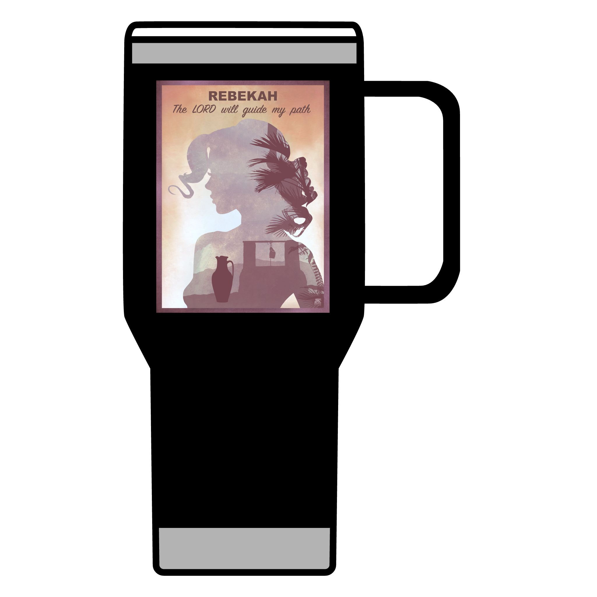 Rebekah, Destiny at the well: Inspirational Insulated Tumbler 20oz 7 Rebekah, Destiny at the well: Inspirational Insulated Tumbler 20oz - Image 7