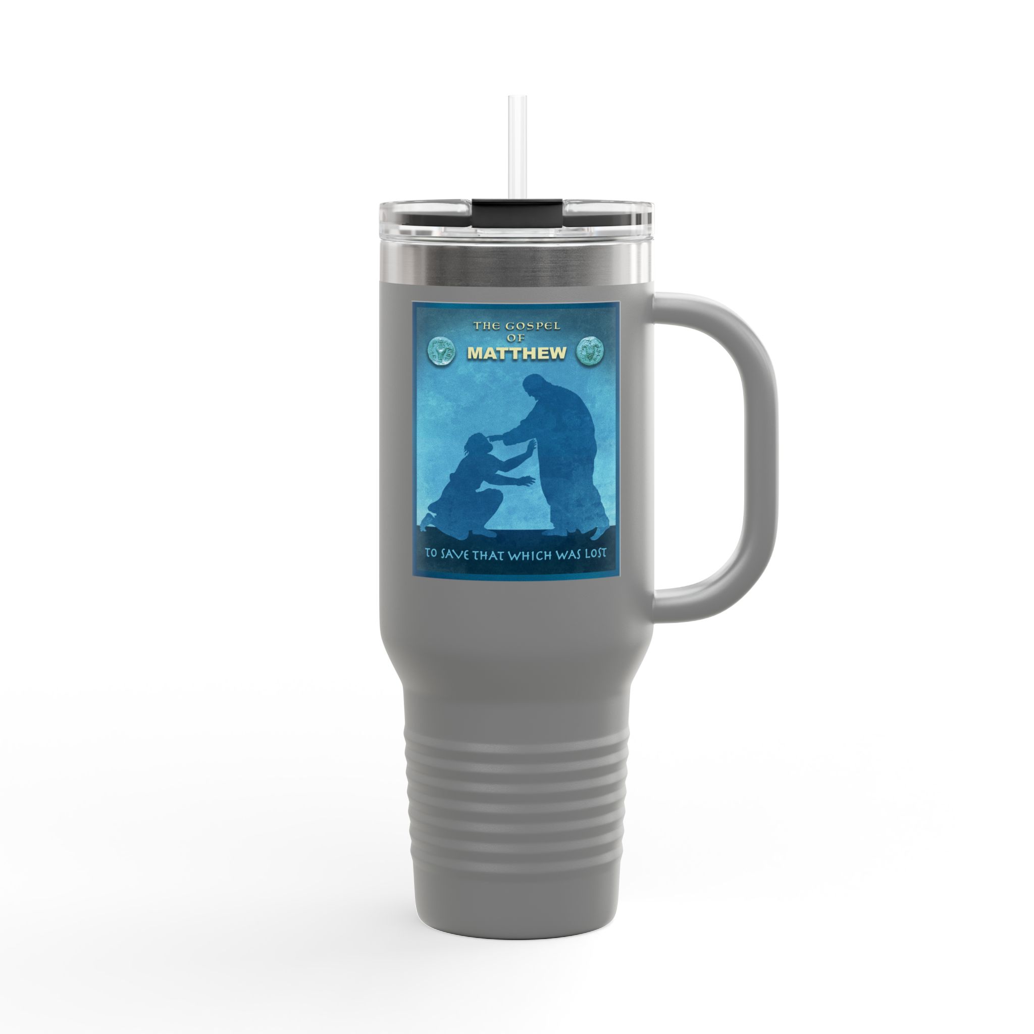 Gospel of Matthew Christian Tumbler 40oz - Bible History Insulated Tumbler 17 Gospel of Matthew Christian Tumbler 40oz - Bible History Insulated Tumbler - Image 17