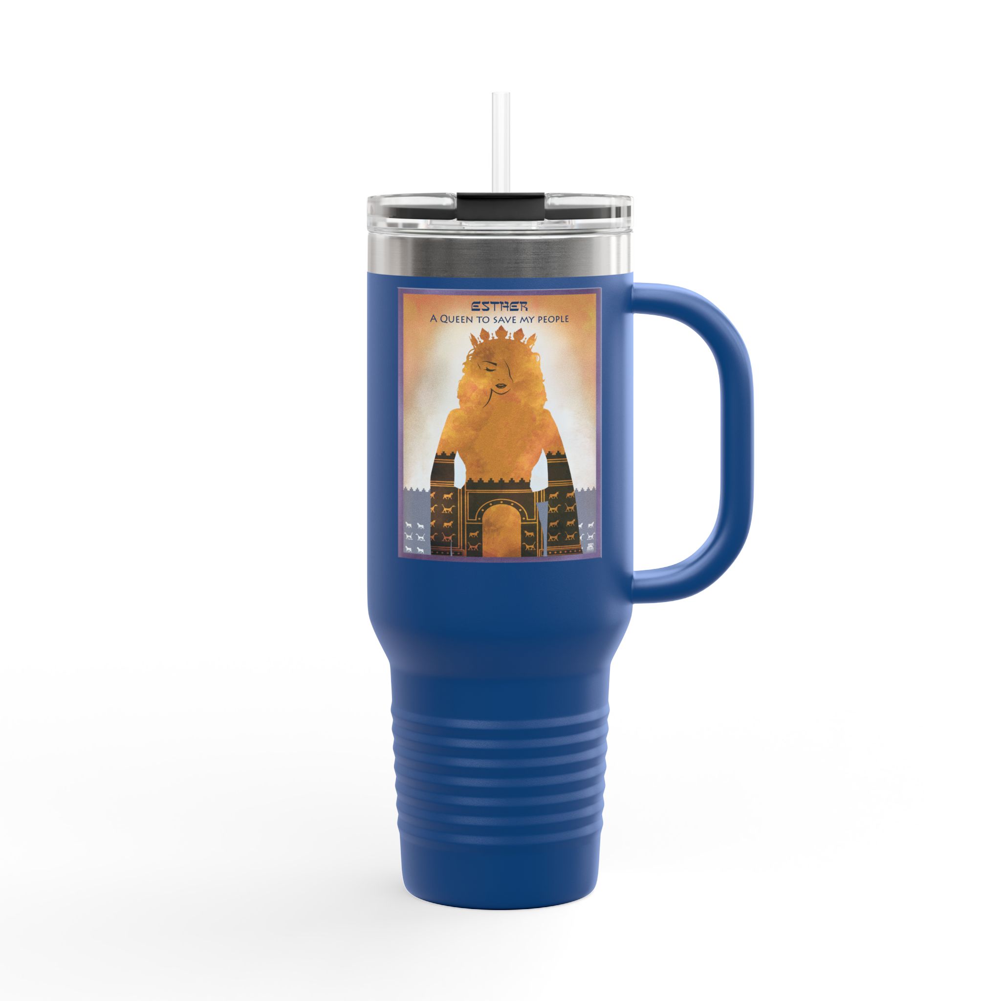 Esther, A Queen to Save My People - Christian 40oz Tumbler 9 Esther, A Queen to Save My People - Christian 40oz Tumbler - Image 9