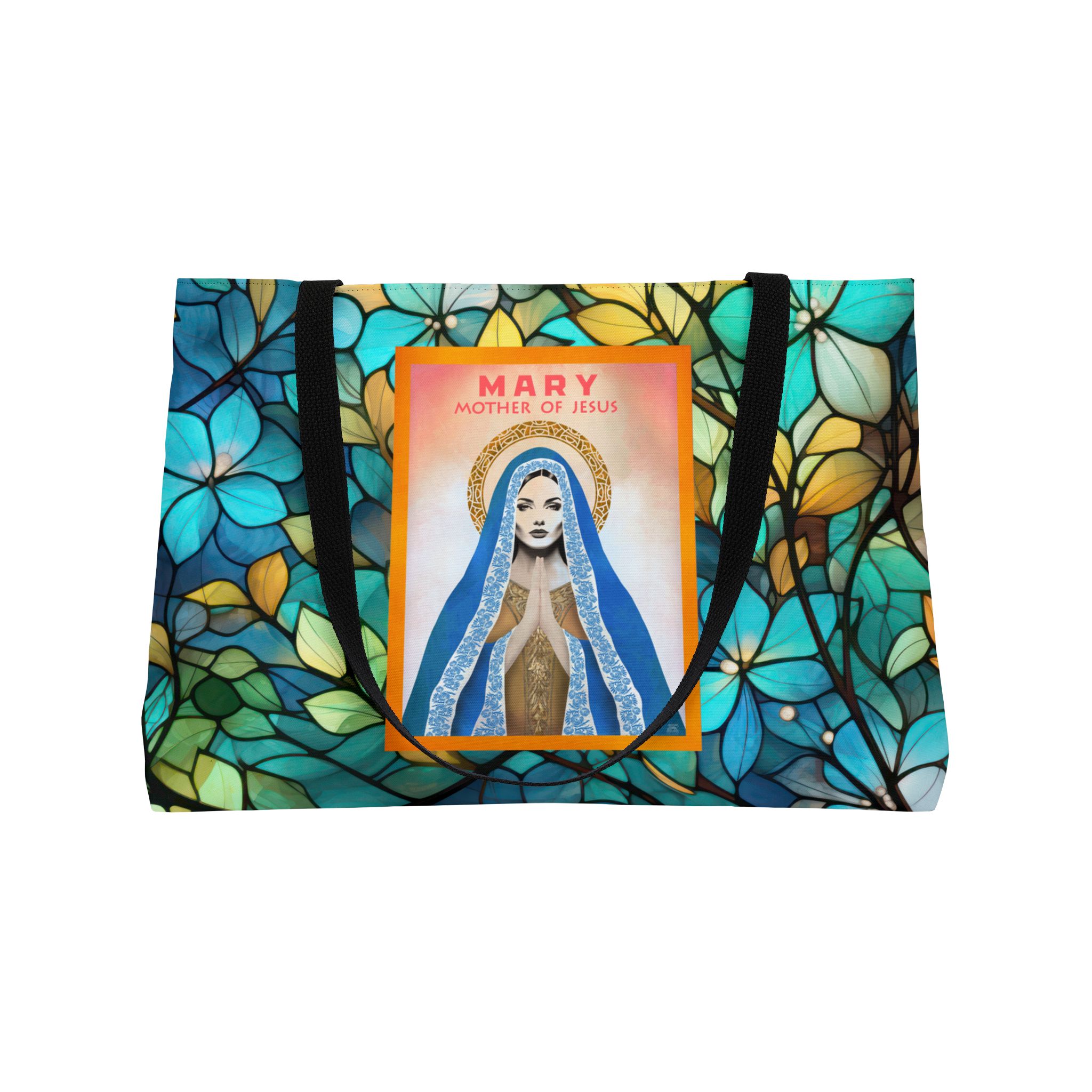 Mary, Mother of Jesus - Vacation Weekender Tote Bag 3 Mary, Mother of Jesus - Vacation Weekender Tote Bag - Image 3