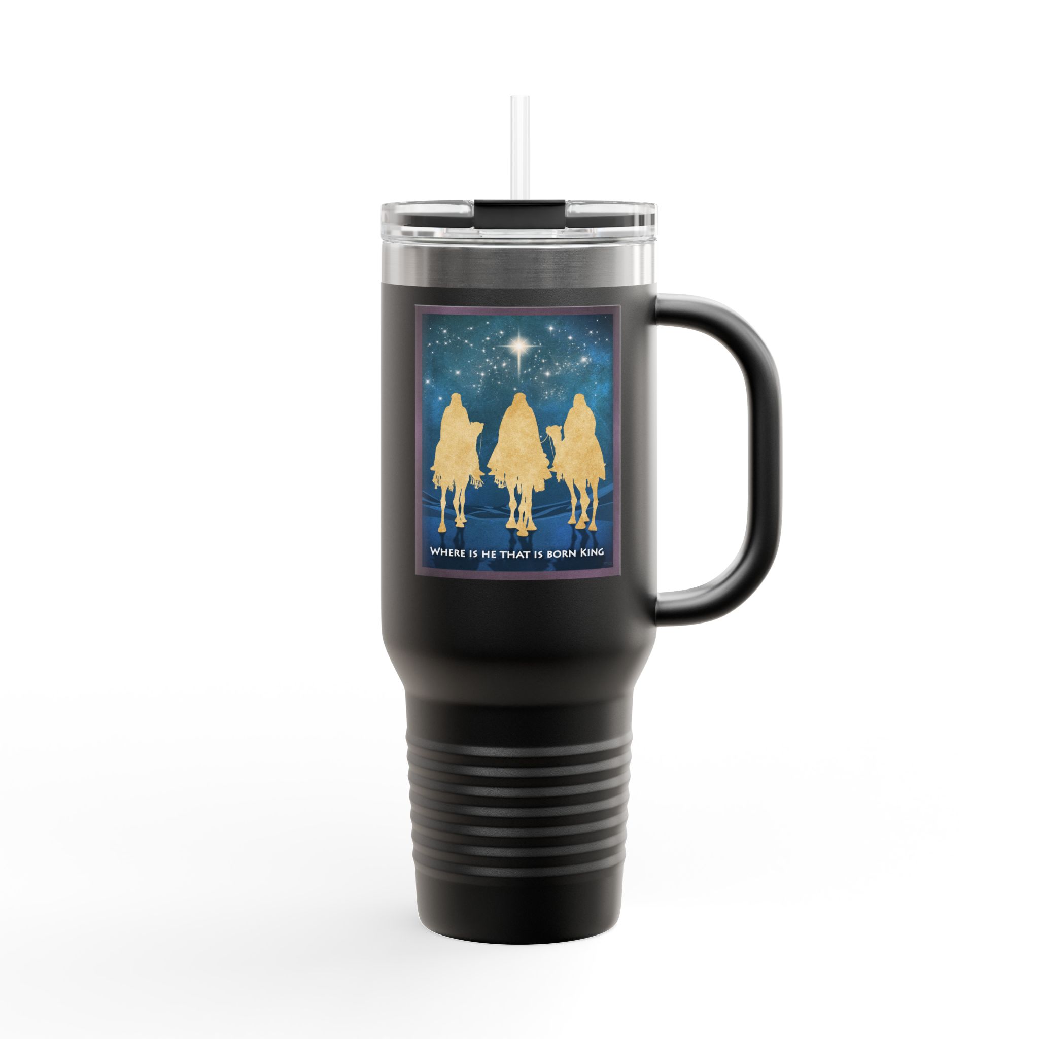 The Magi Christian Tumbler 40oz - Nativity Bible Story Tumbler 5 The Magi Christian Tumbler 40oz - Nativity Bible Story Tumbler - Image 5