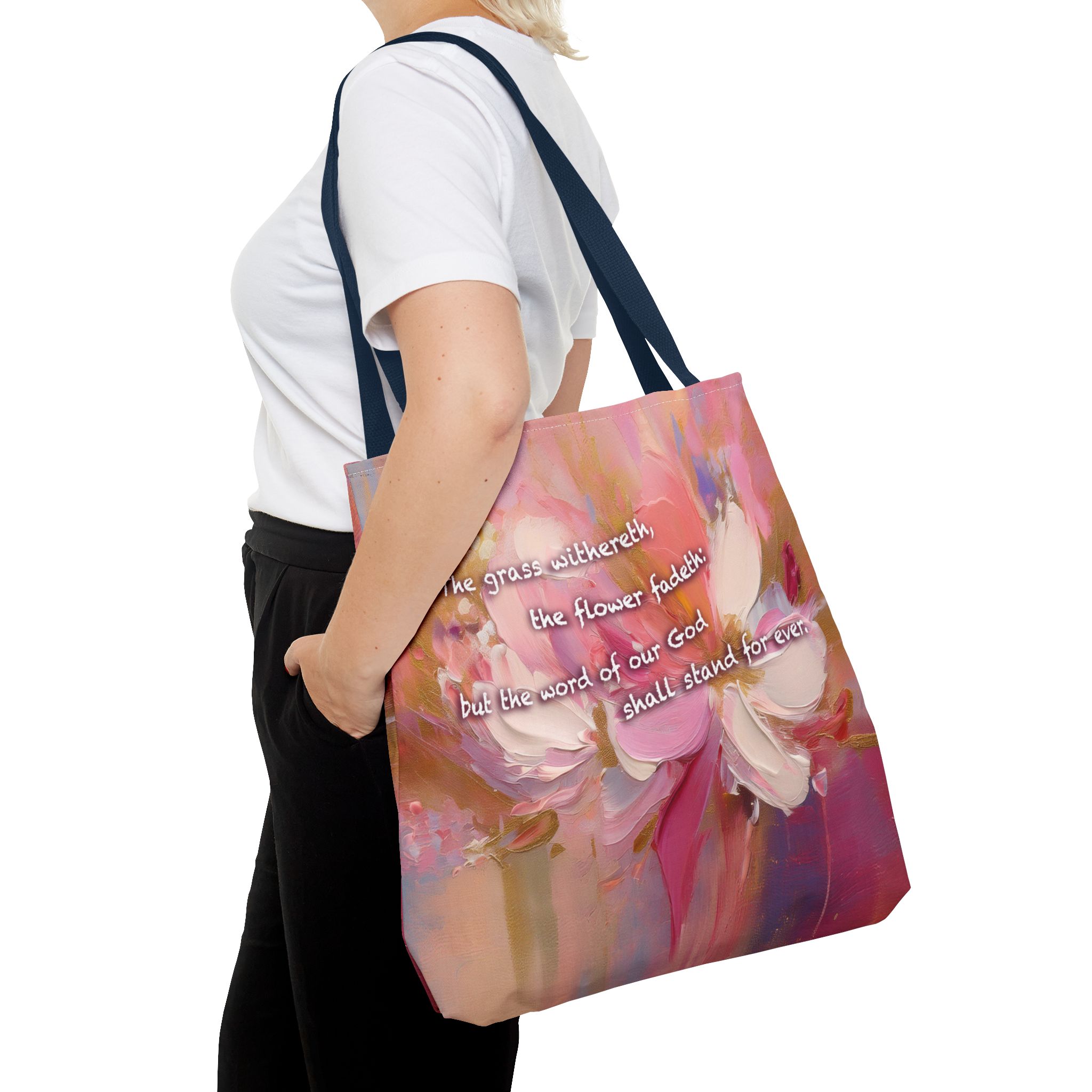 The Word of Our God Shall Stand Forever Christian Tote Bag - Isaiah 40:8 Inspirational Tote 19 The Word of Our God Shall Stand Forever Christian Tote Bag - Isaiah 40:8 Inspirational Tote - Image 19