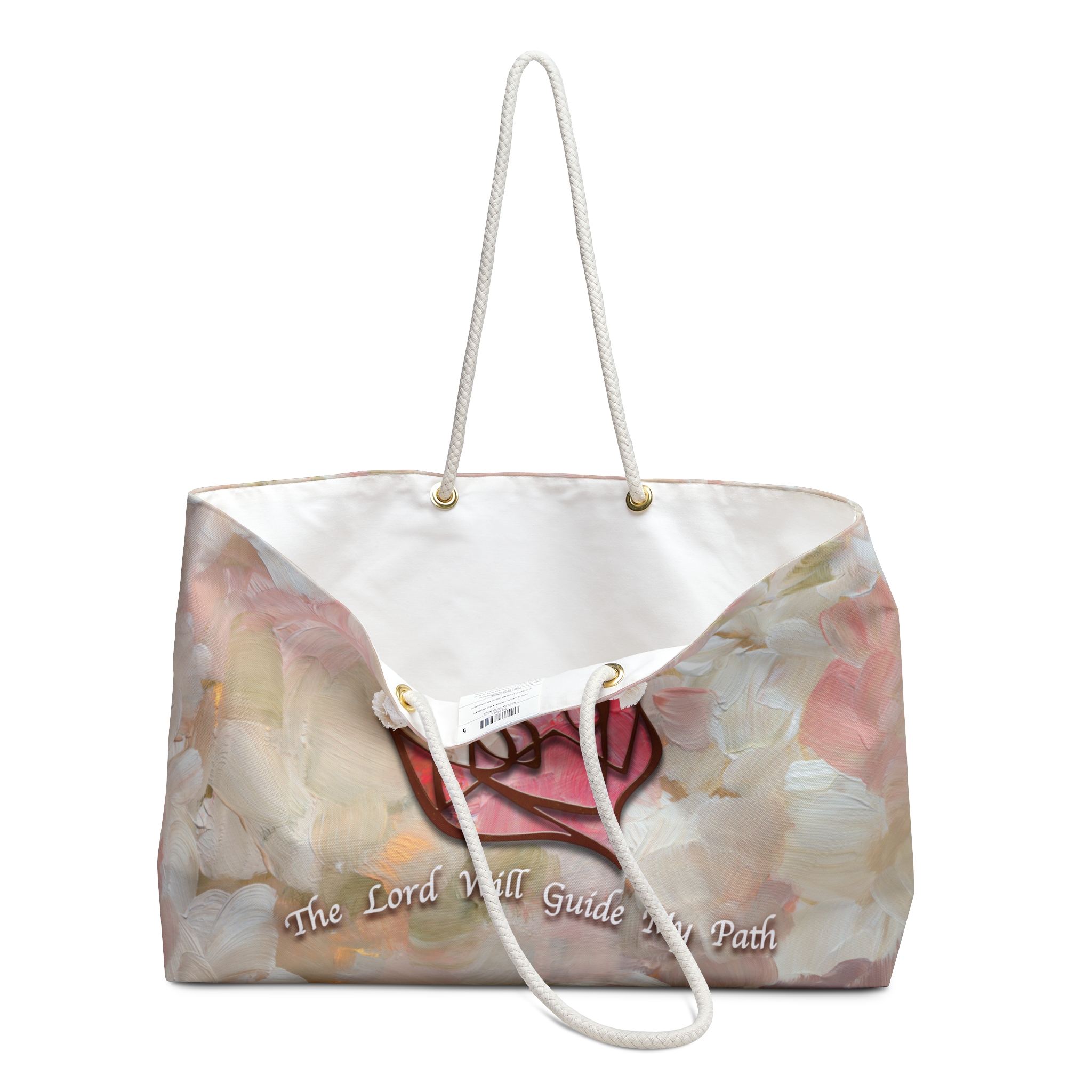 The Lord Will Guide My Path - Boston Weekender Tote Bag 3 The Lord Will Guide My Path - Boston Weekender Tote Bag - Image 3