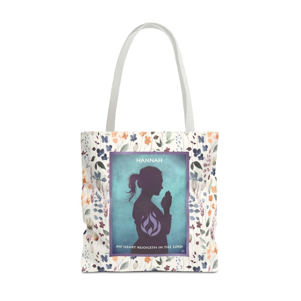 Hannah, The Power of Prayer Christian Tote Bag