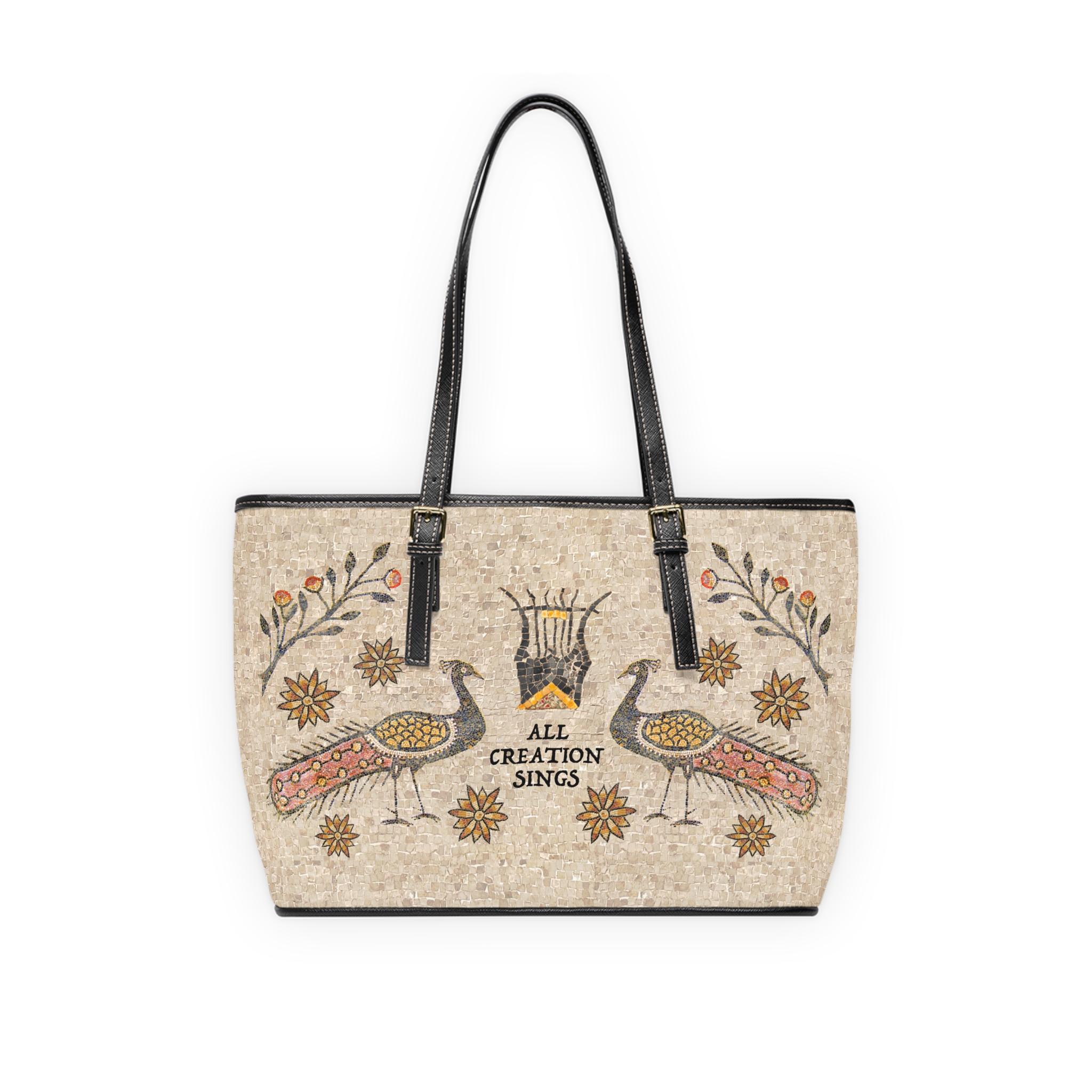Peacock, Blessings of Life, Shoulder Bag 2 Peacock, Blessings of Life, Shoulder Bag - Image 2