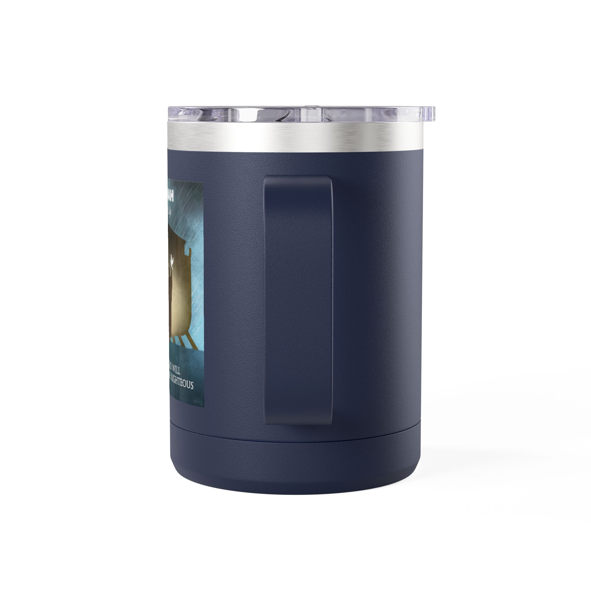 Noah and the Ark Christian Travel Mug - Bible Coffee Mug 15oz 23 Noah and the Ark Christian Travel Mug - Bible Coffee Mug 15oz - Image 23