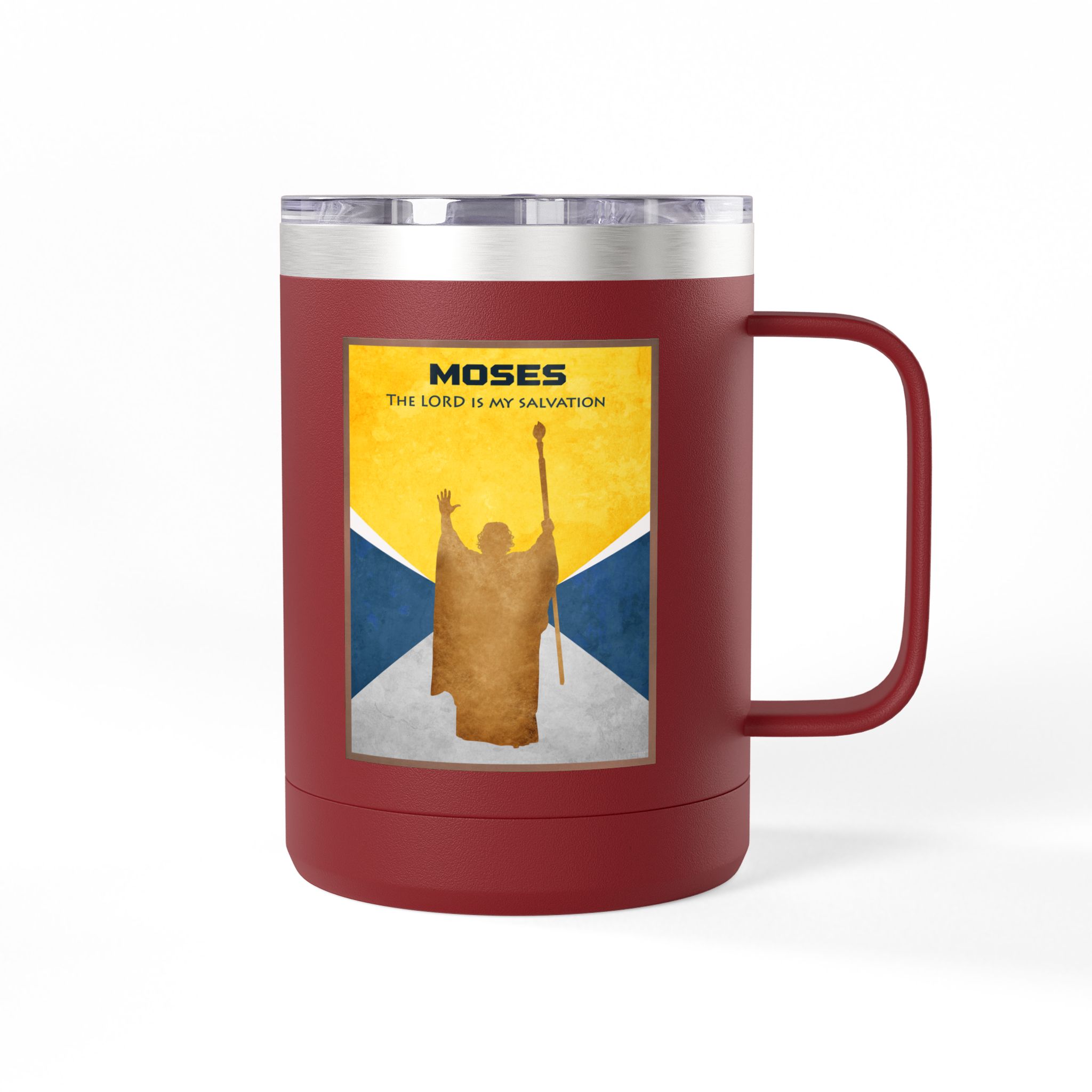Moses, Red Sea Crossing Christian Travel Mug - Bible Coffee Mug 15oz 10 Moses, Red Sea Crossing Christian Travel Mug - Bible Coffee Mug 15oz - Image 10