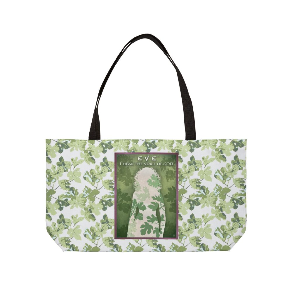 Eve, Garden of Eden - Vacation Weekender Tote Bag
