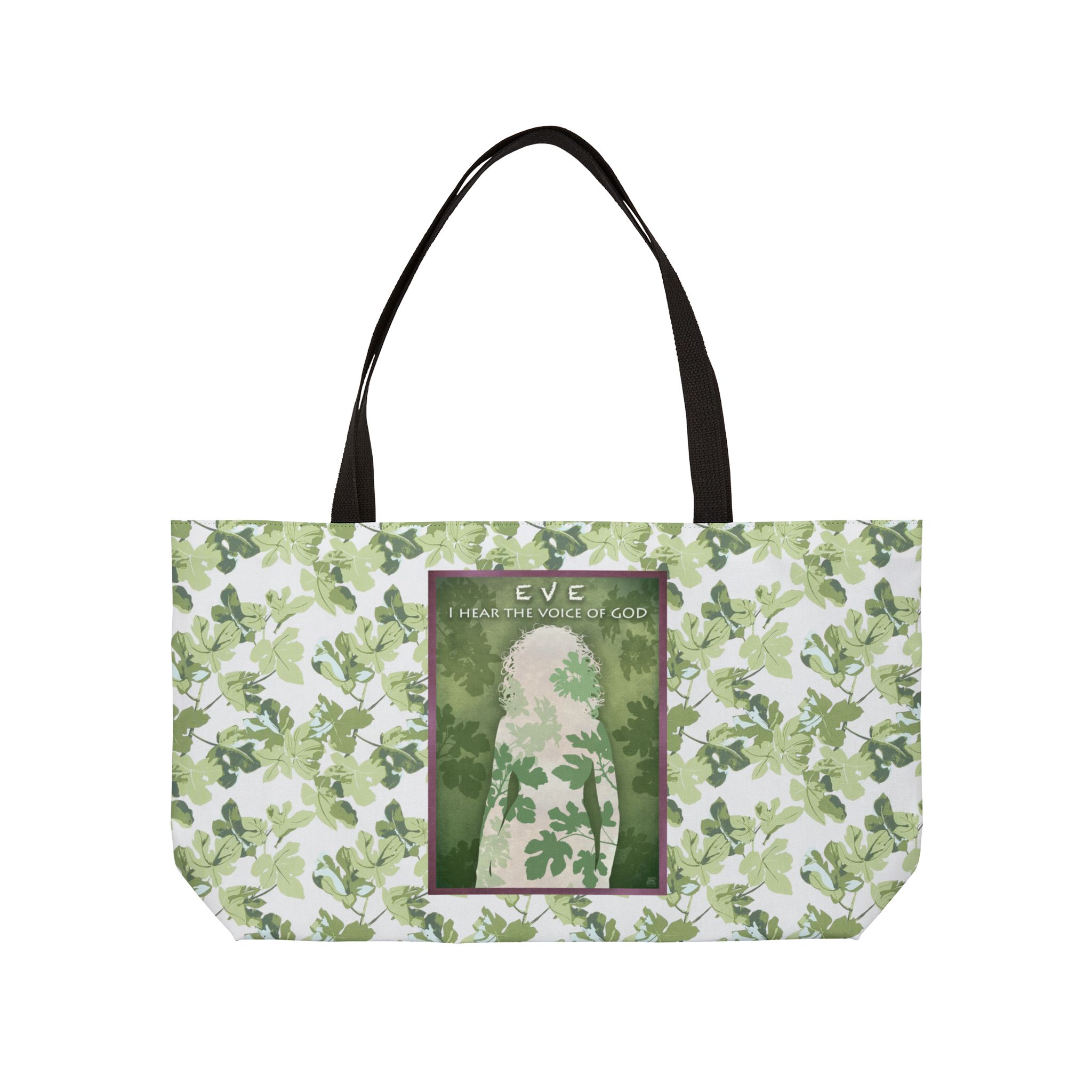 Eve, Garden of Eden - Vacation Weekender Tote Bag 1 Eve, Garden of Eden - Vacation Weekender Tote Bag