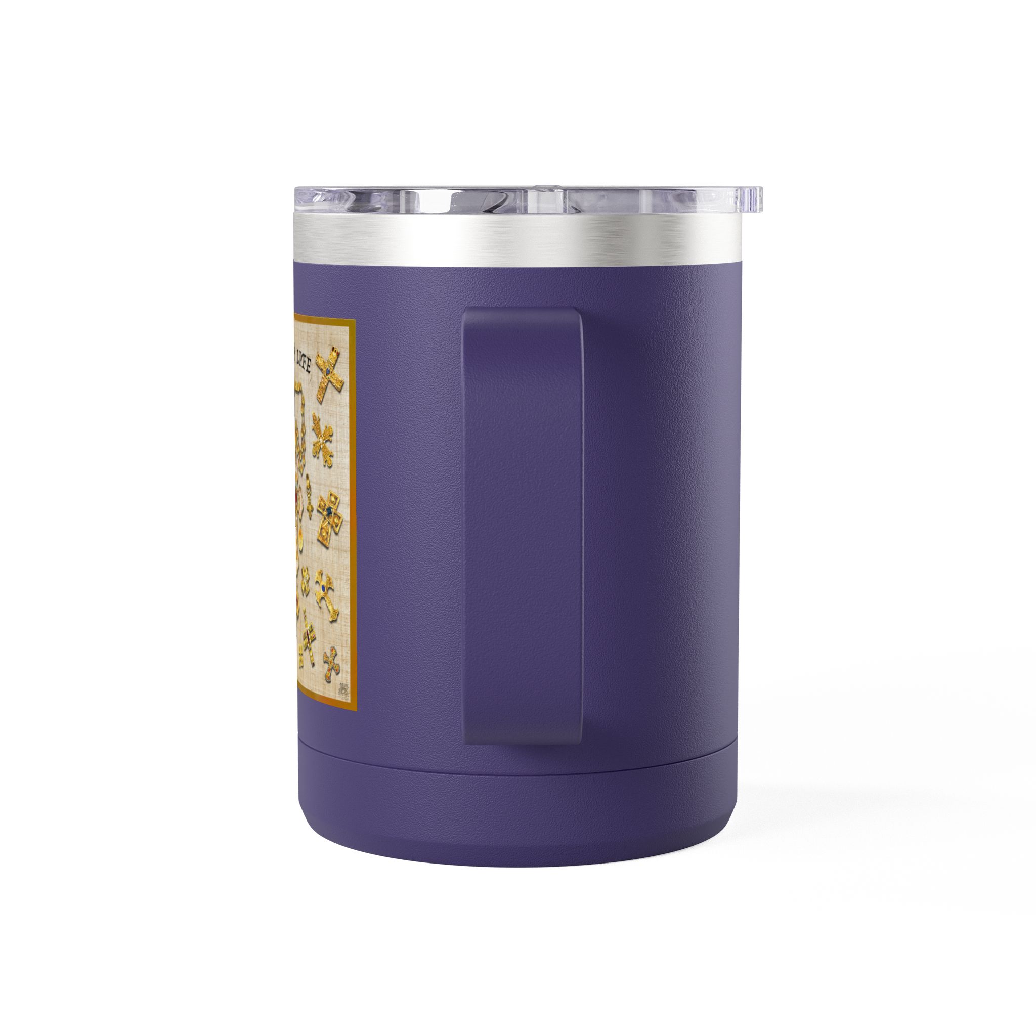 Golden Crosses Christian Travel Mug - Christian Coffee Mug 15oz 23 Golden Crosses Christian Travel Mug - Christian Coffee Mug 15oz - Image 23