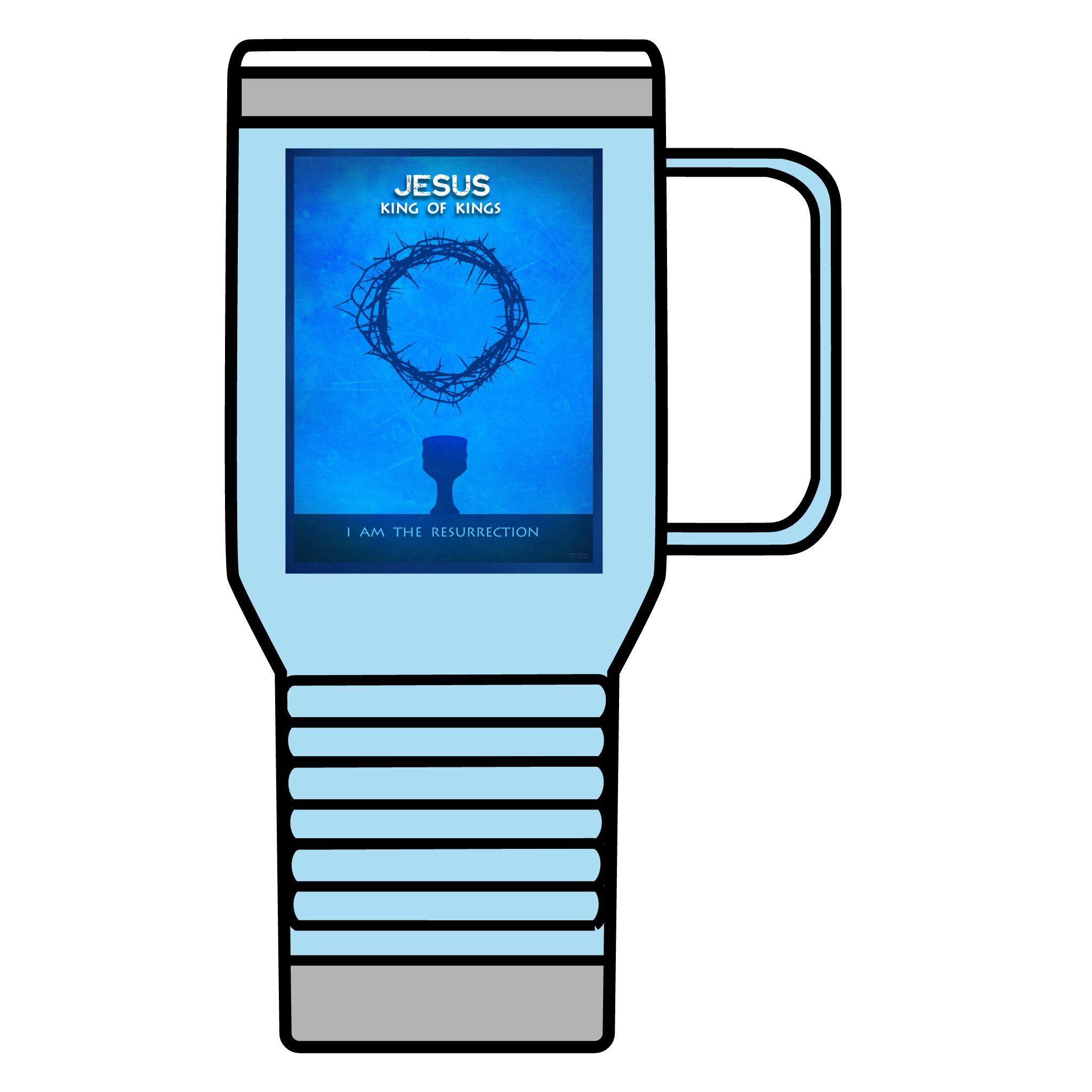Passion of Christ: Inspirational Insulated Tumbler 20oz 5 Passion of Christ: Inspirational Insulated Tumbler 20oz - Image 5
