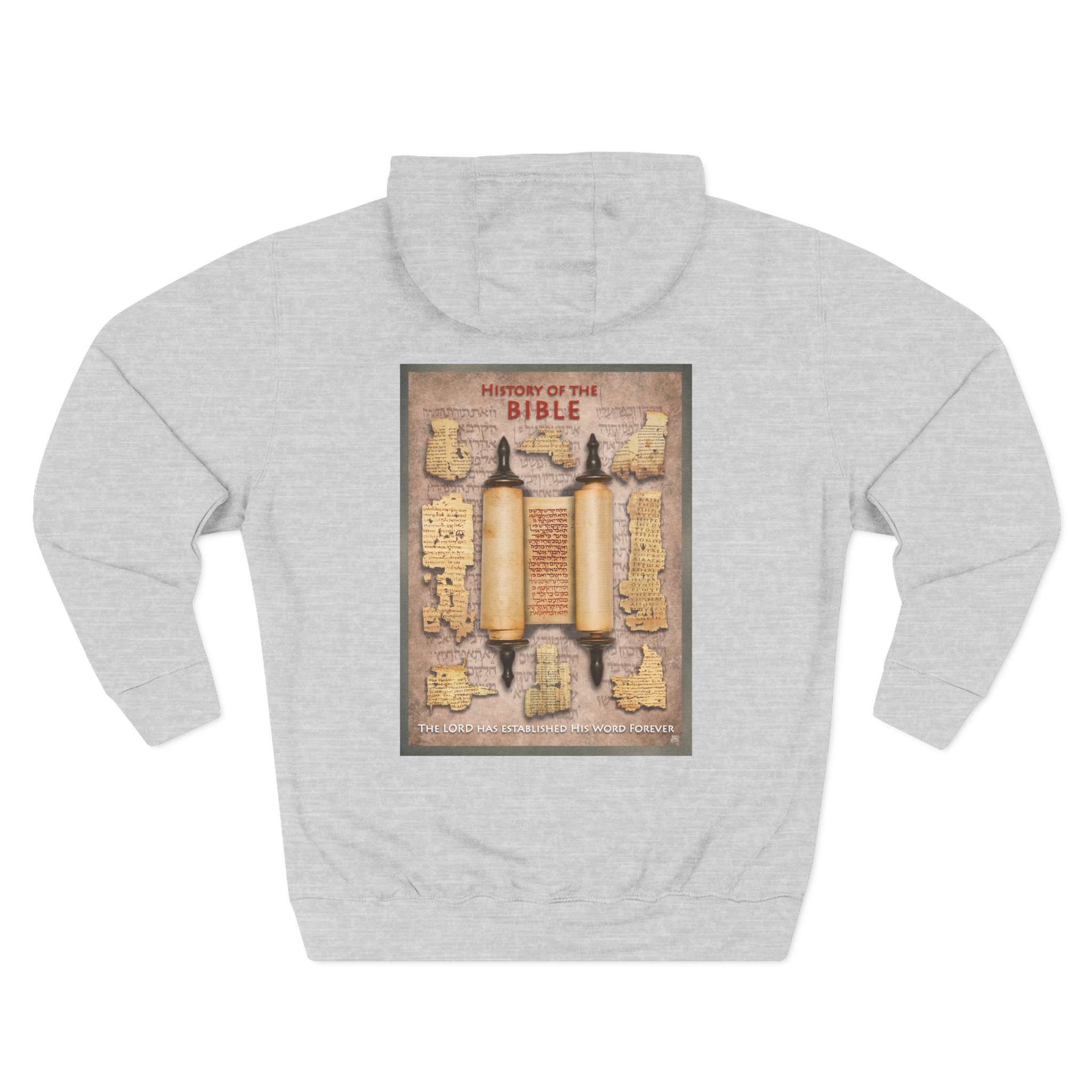 Christian History of the Bible Hoodie - Faith Based Hoodie Halo House Christian History of the Bible Hoodie - Faith Based Hoodie - Image 3