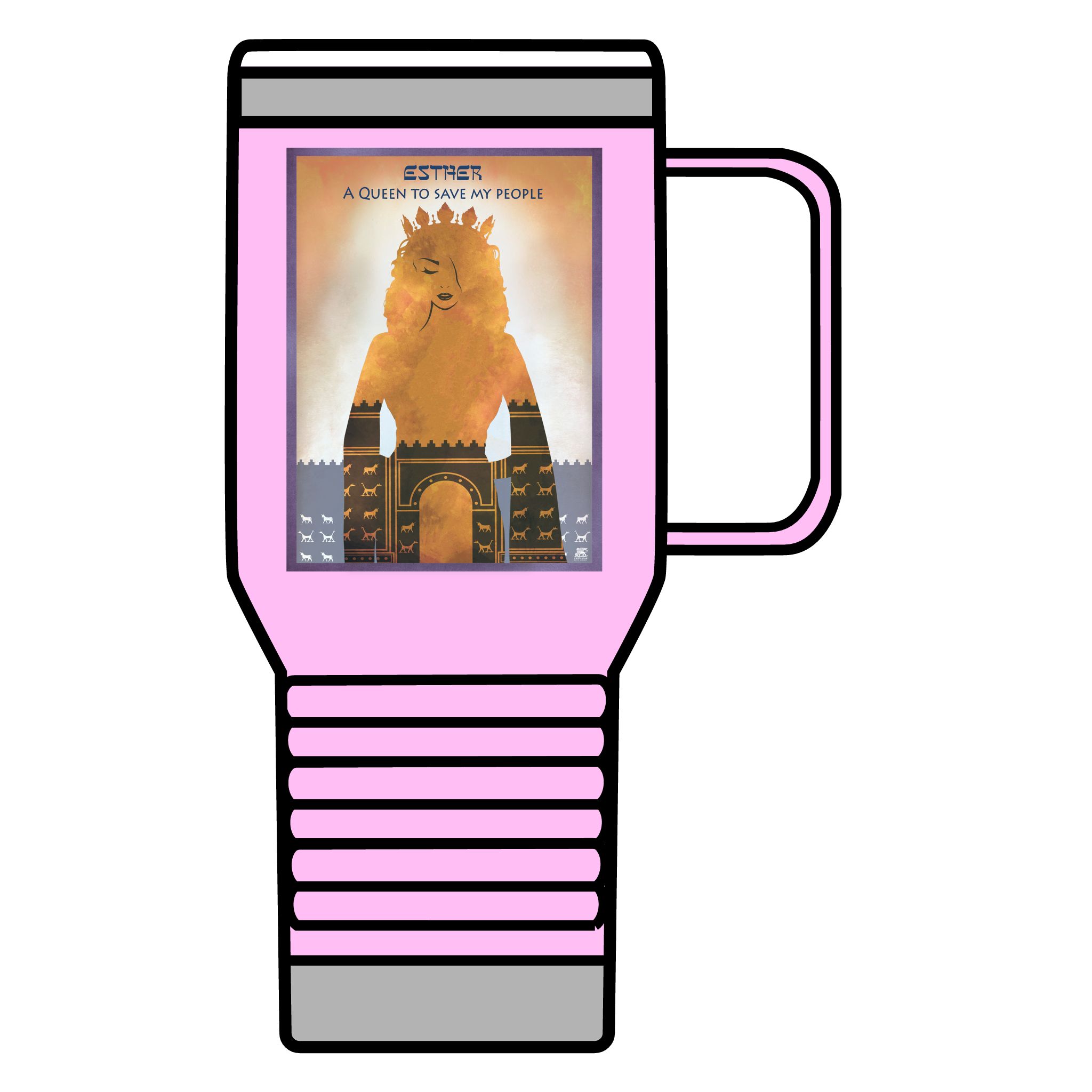 Esther, A Queen to Save My People: Inspirational Insulated Tumbler 20oz 17 Esther, A Queen to Save My People: Inspirational Insulated Tumbler 20oz - Image 17